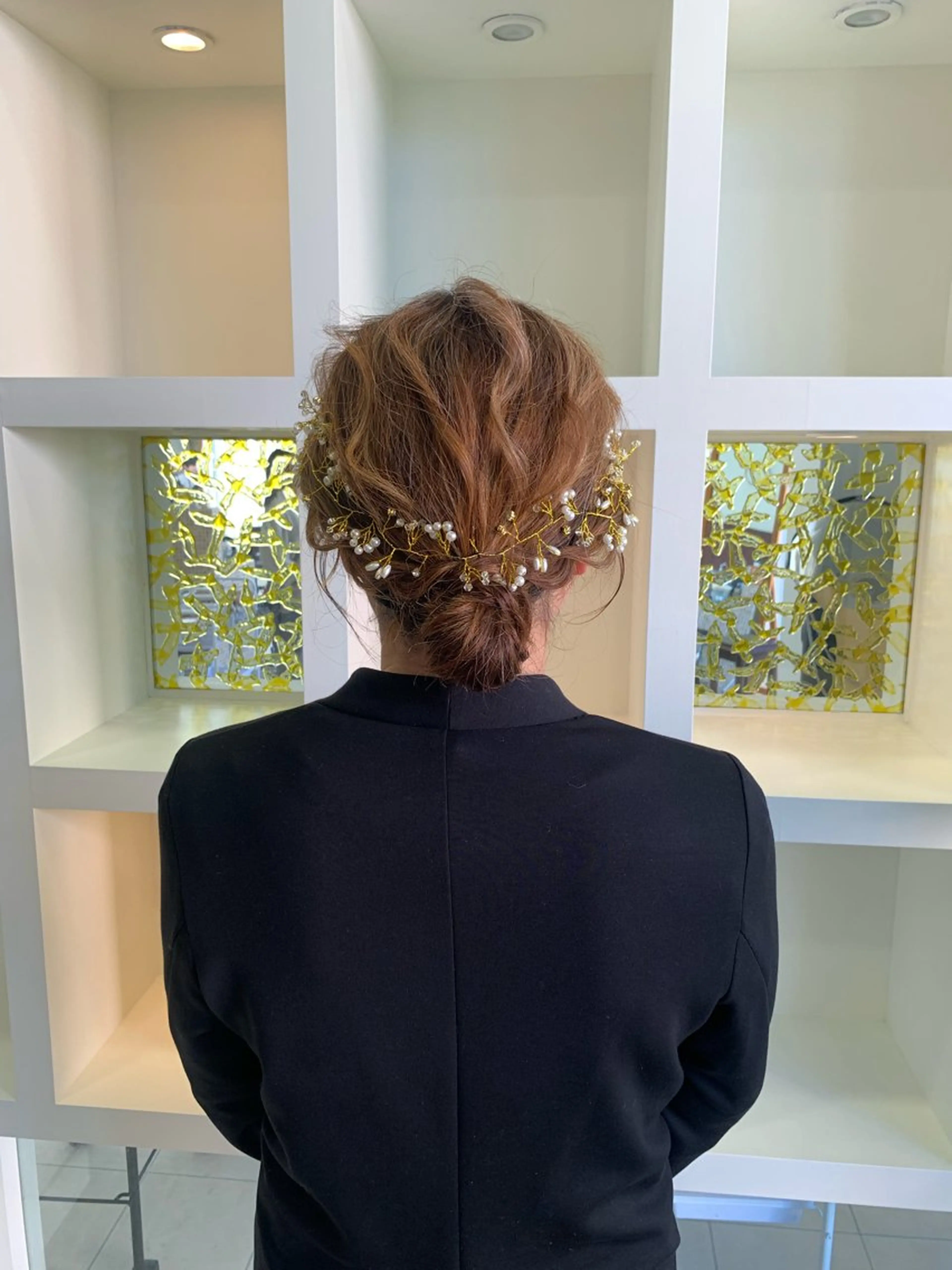 ヘアアレンジ 結婚式・ブライダル ヘアセット arika さやのマツエク・マツパデザイン