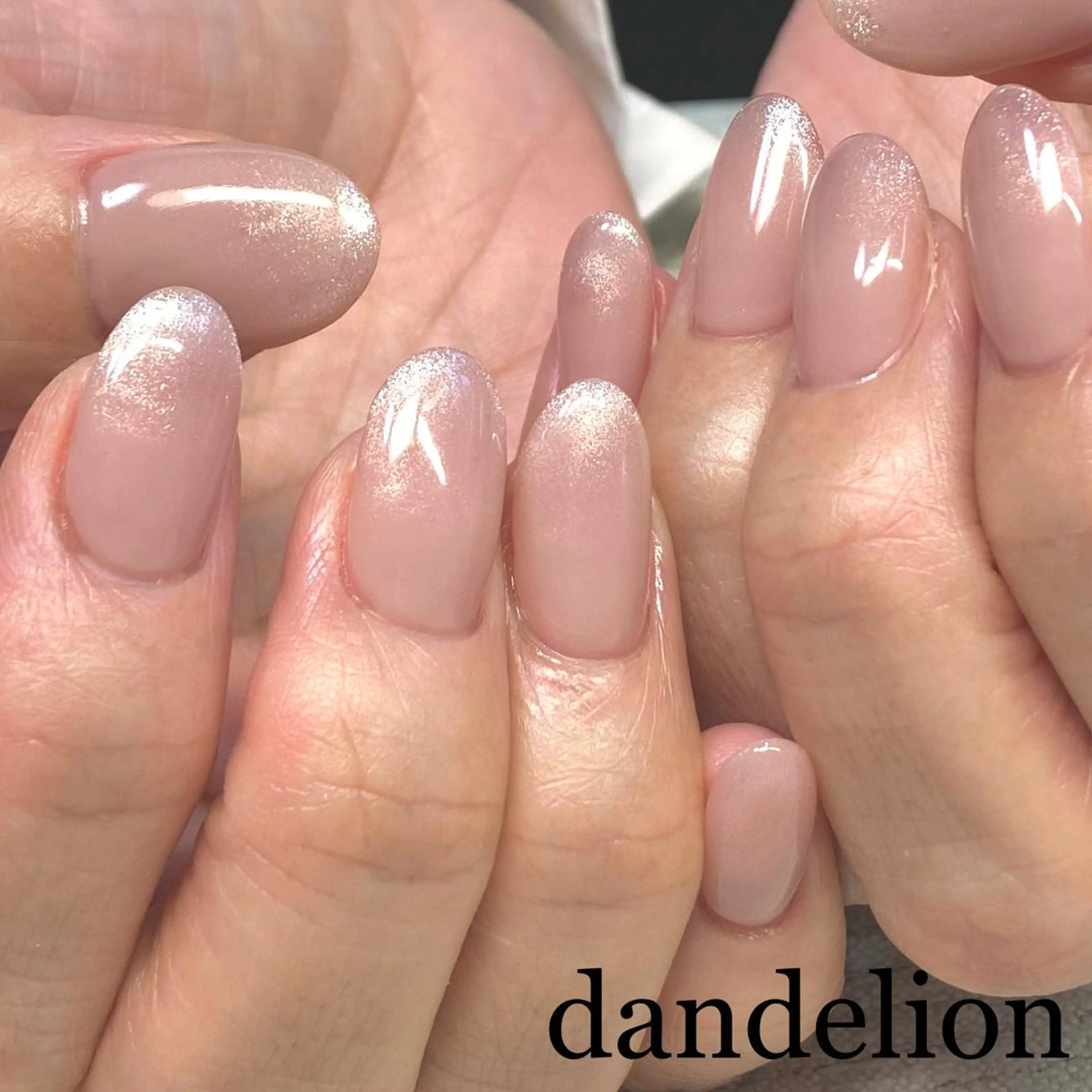 ネイル ハンドネイル ハンドケア dandelion ダンデライオンのネイルデザイン