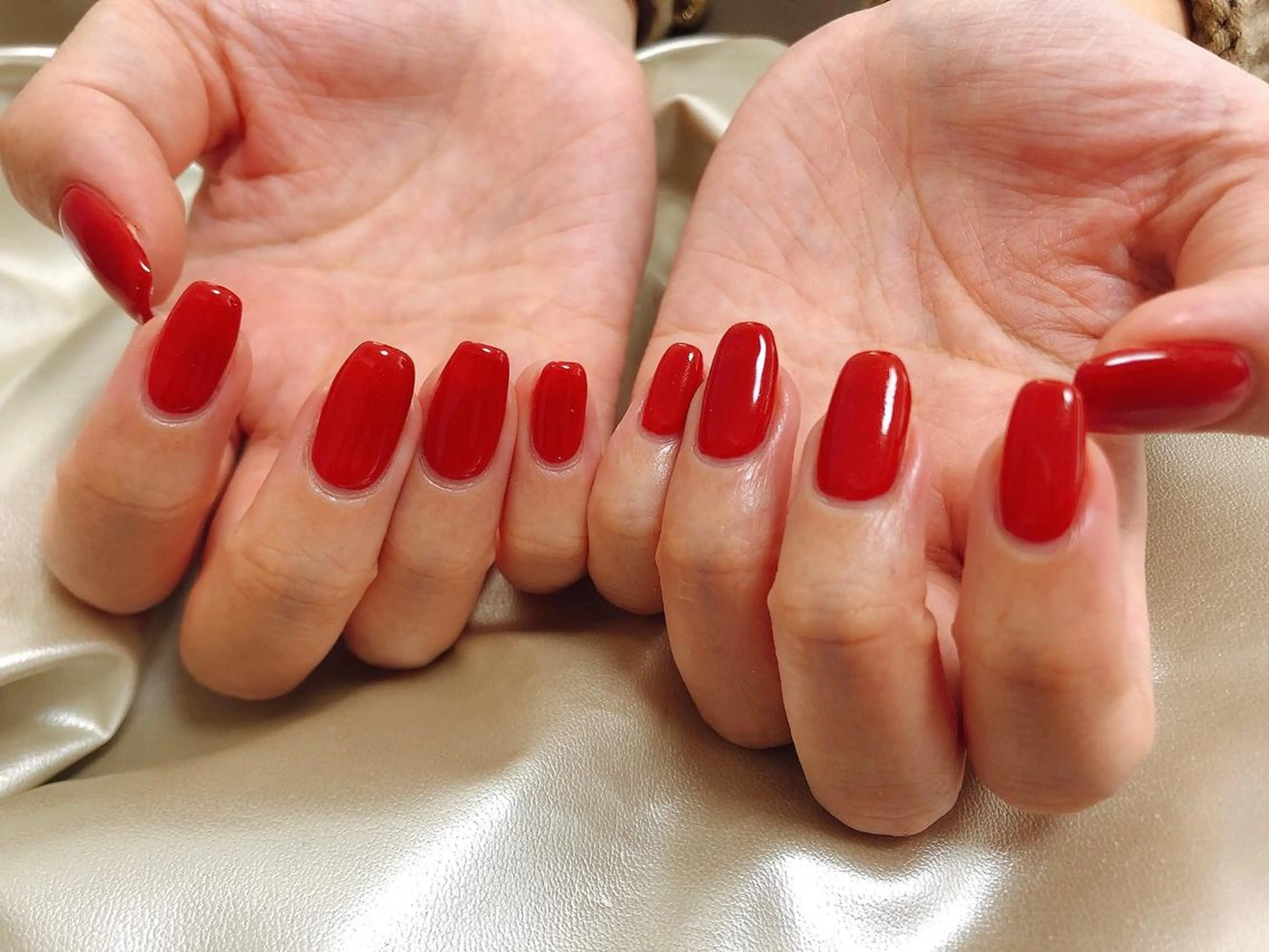 ネイル ワンカラーネイル スクエアネイル ハンドネイル kiki nail &brow二子玉川の眉毛・アイブロウイメージ