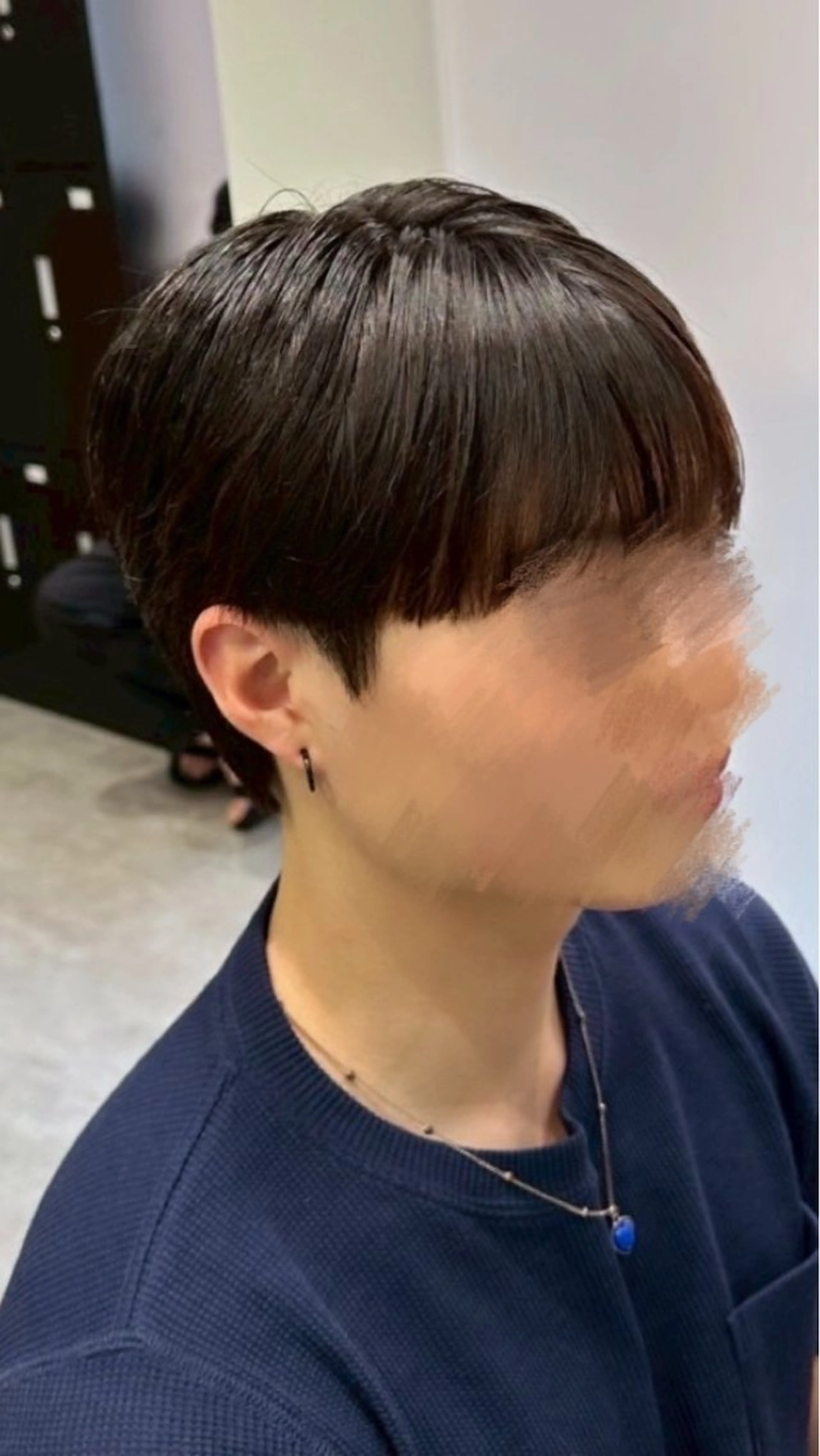 メンズ ニュアンスパーマ🌀 毛流れ🩶イザベラのヘアスタイル