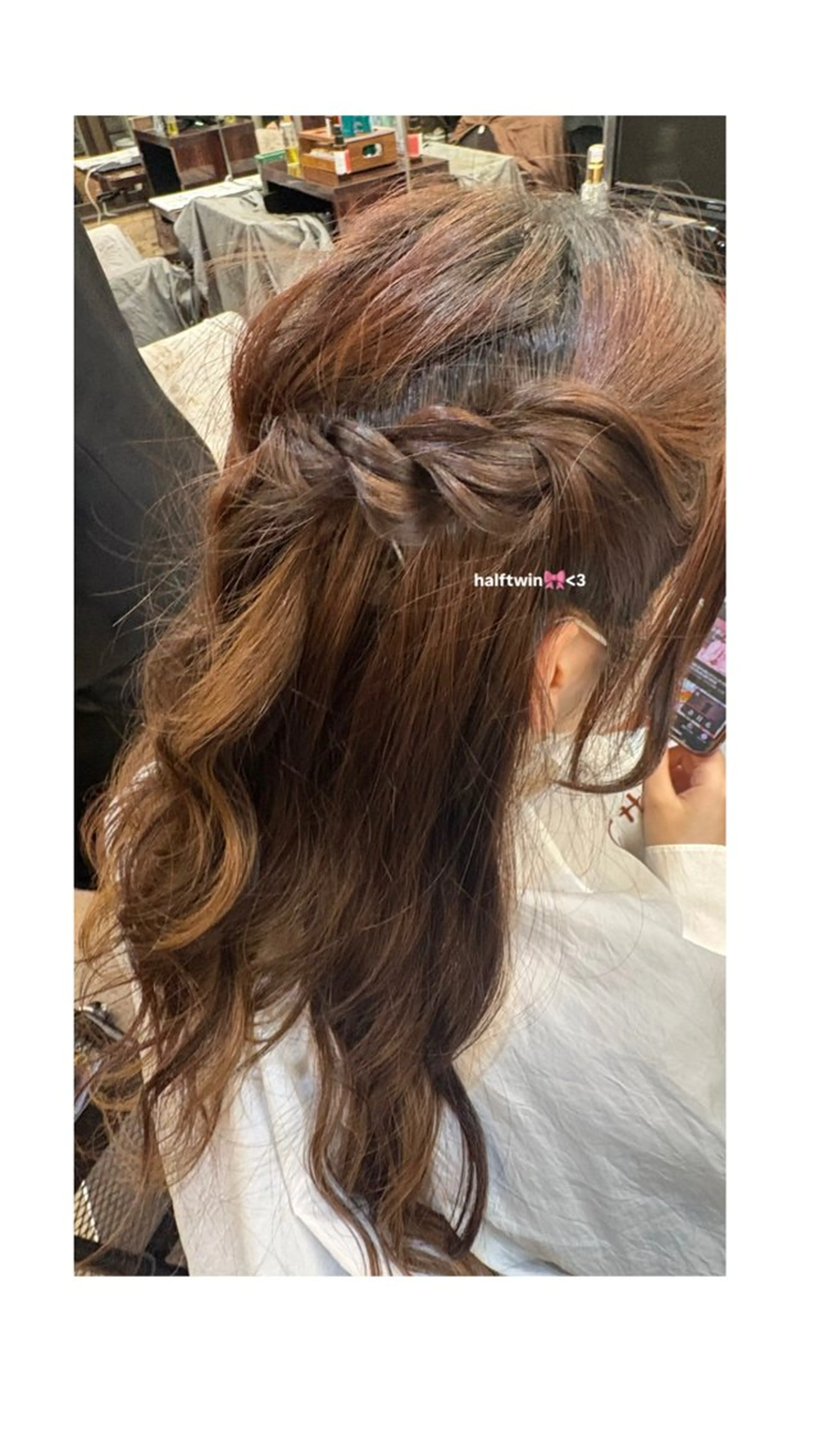 ロング ヘアアレンジ 松尾 和佳奈のヘアスタイル