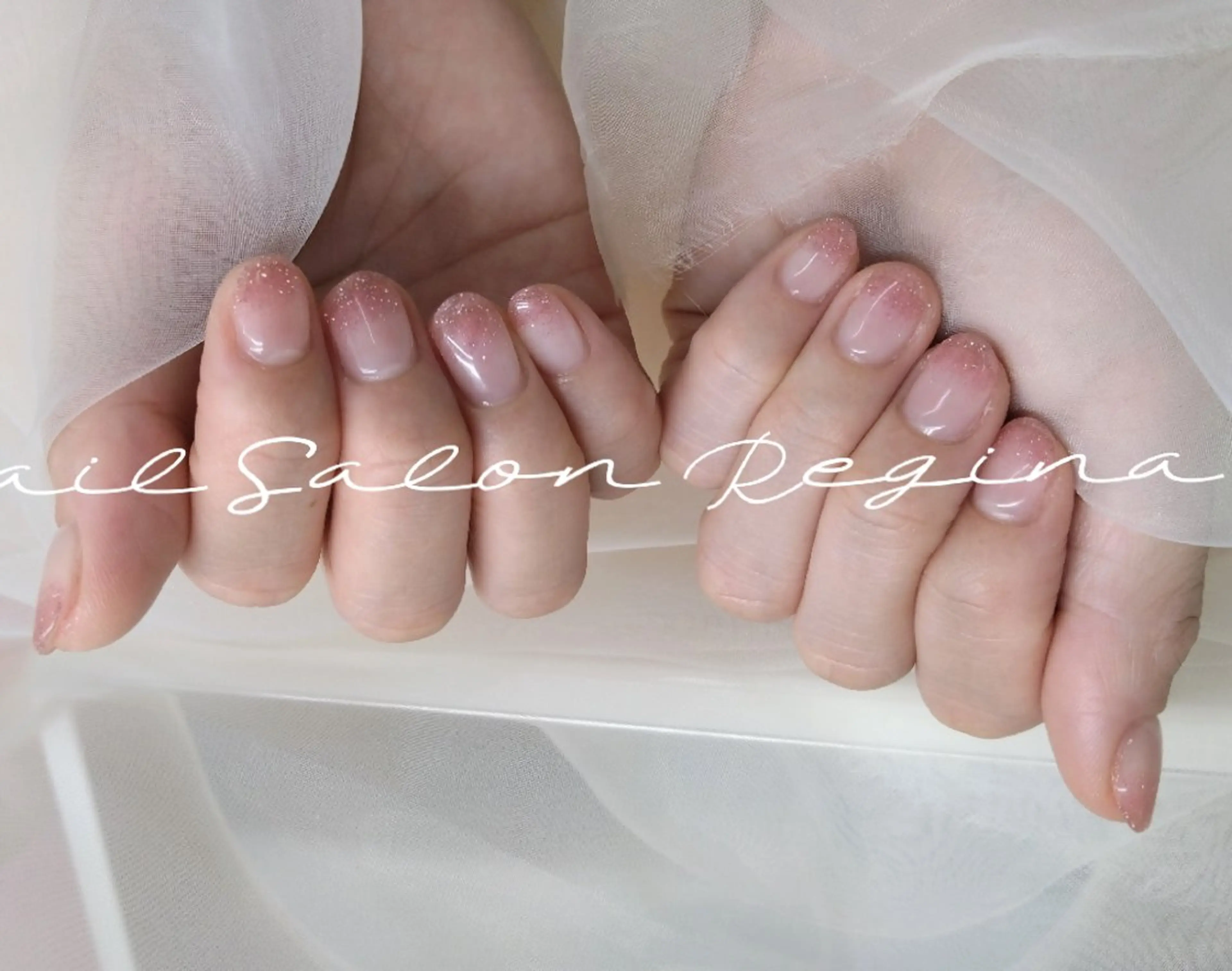 ネイル アートネイル べっ甲ネイル チークネイル クリアネイル 長さ出し ハンドネイル ハンドケア N.S.R 上野御徒町のネイルデザイン