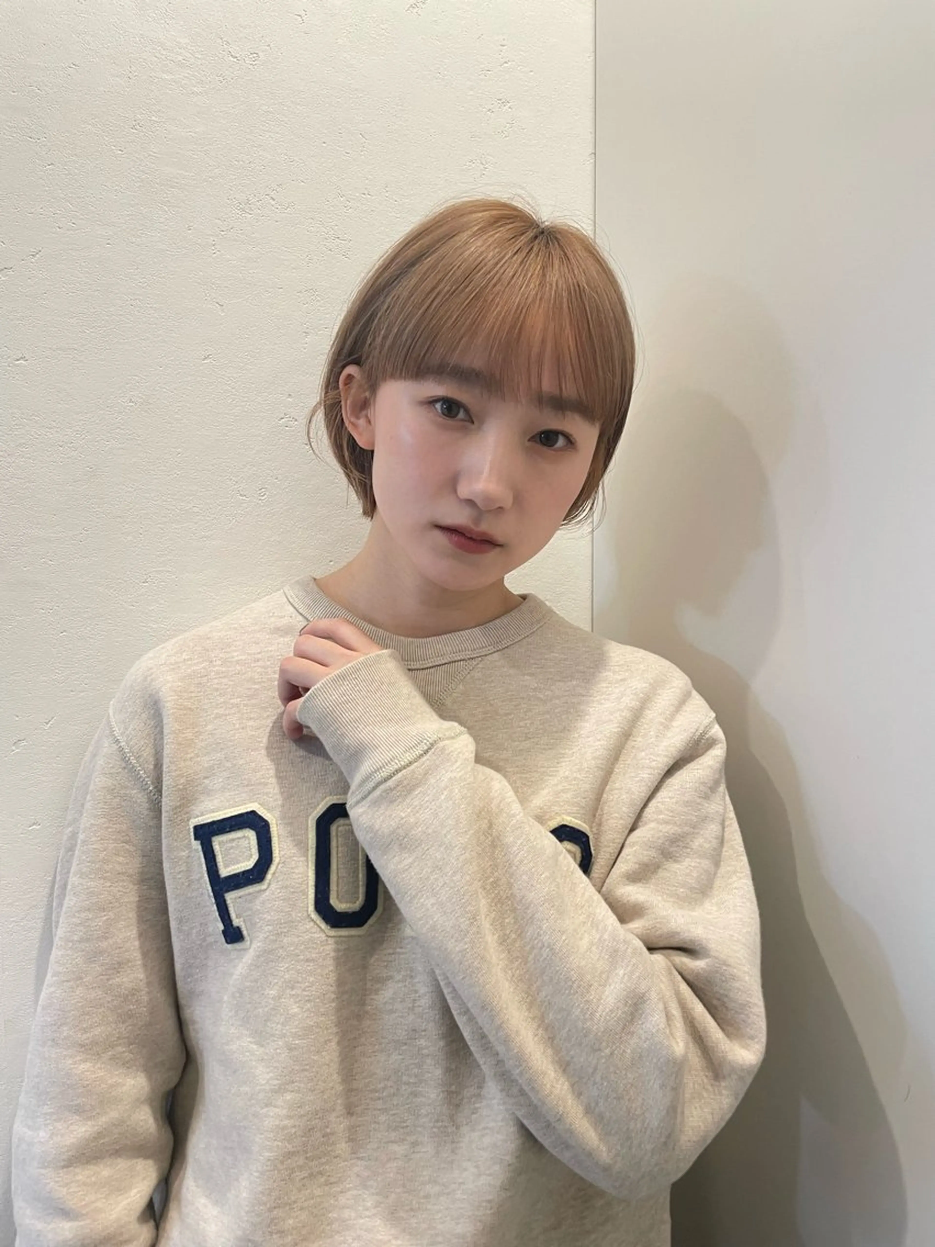 ショート カット トリートメント 💖ボブ/髪質改善 顔周りレイヤー/ユイのヘアスタイル