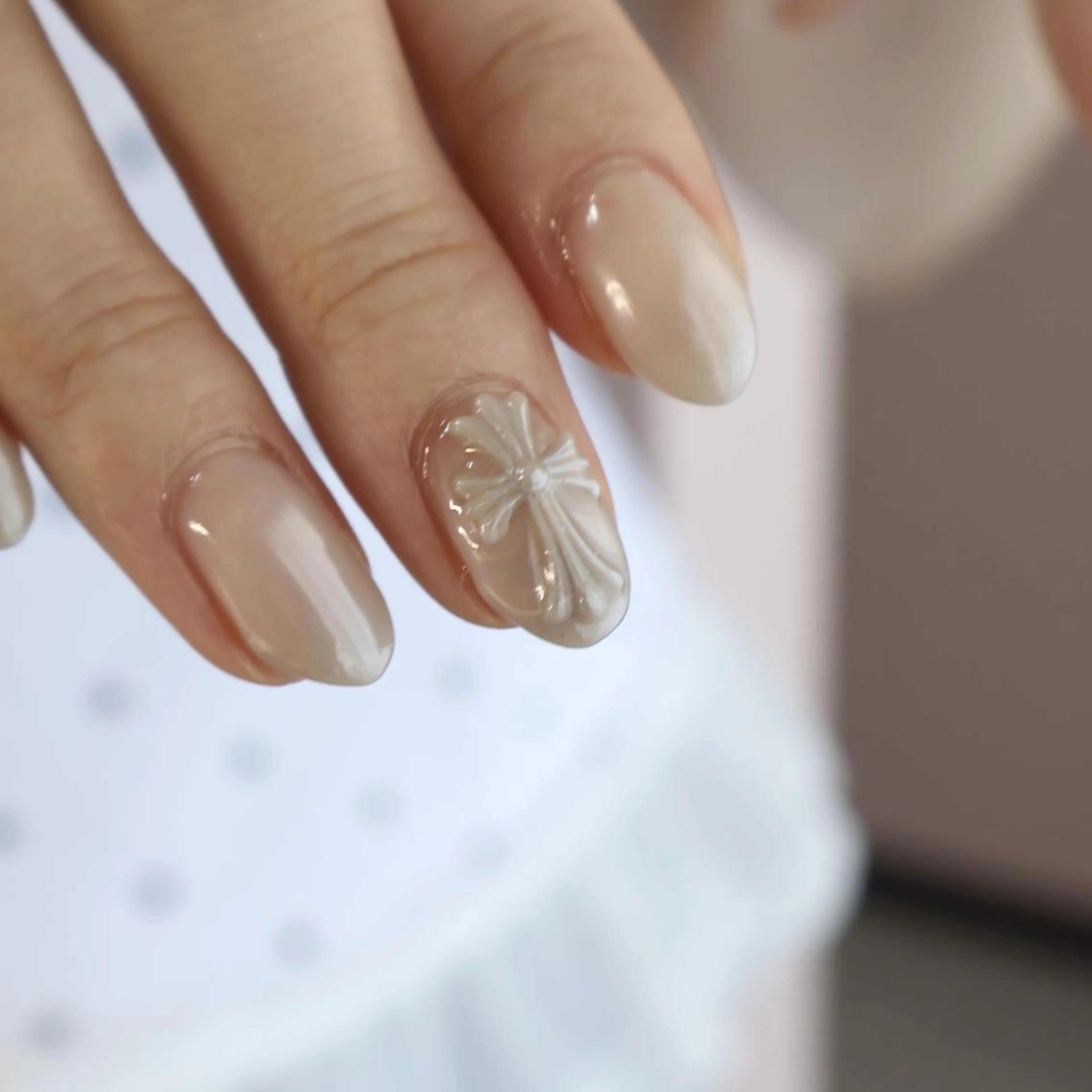 ネイル ワンカラーネイル ハンドネイル tulle【チュール 】HIKARIのネイルデザイン