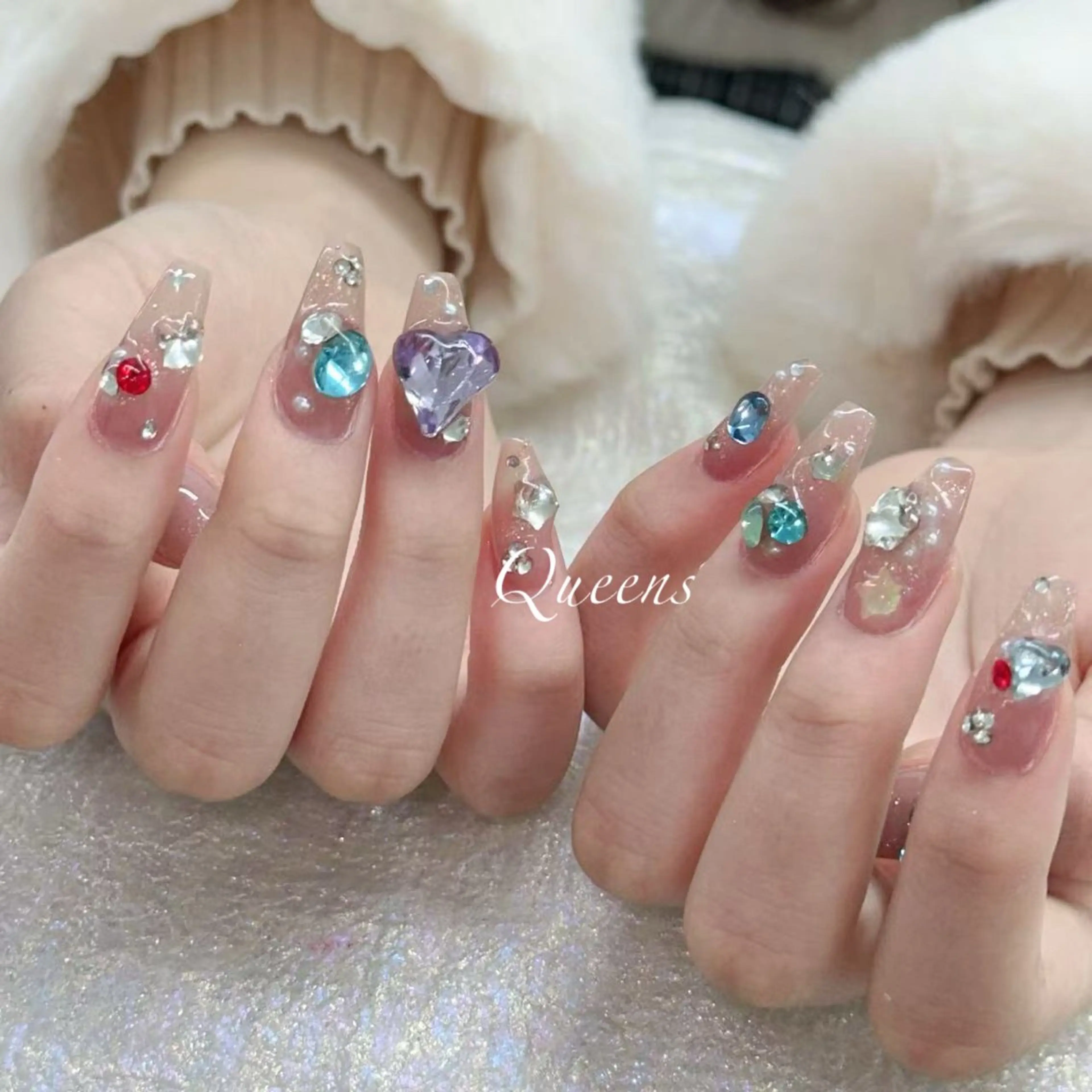 ネイル ハンドネイル Queen's ゆなのネイルデザイン