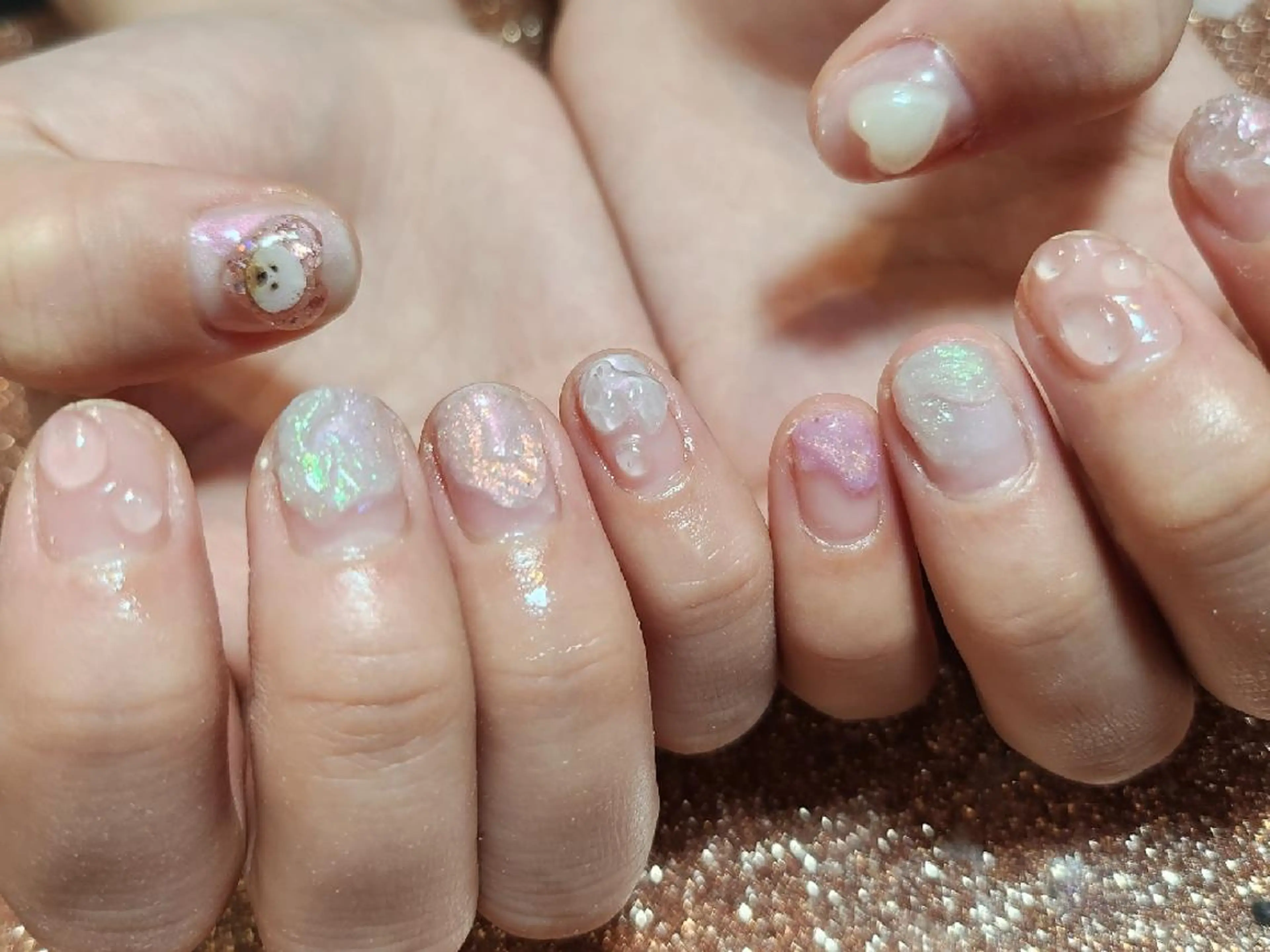 ネイル 持ち込み 💜bora .のネイルデザイン