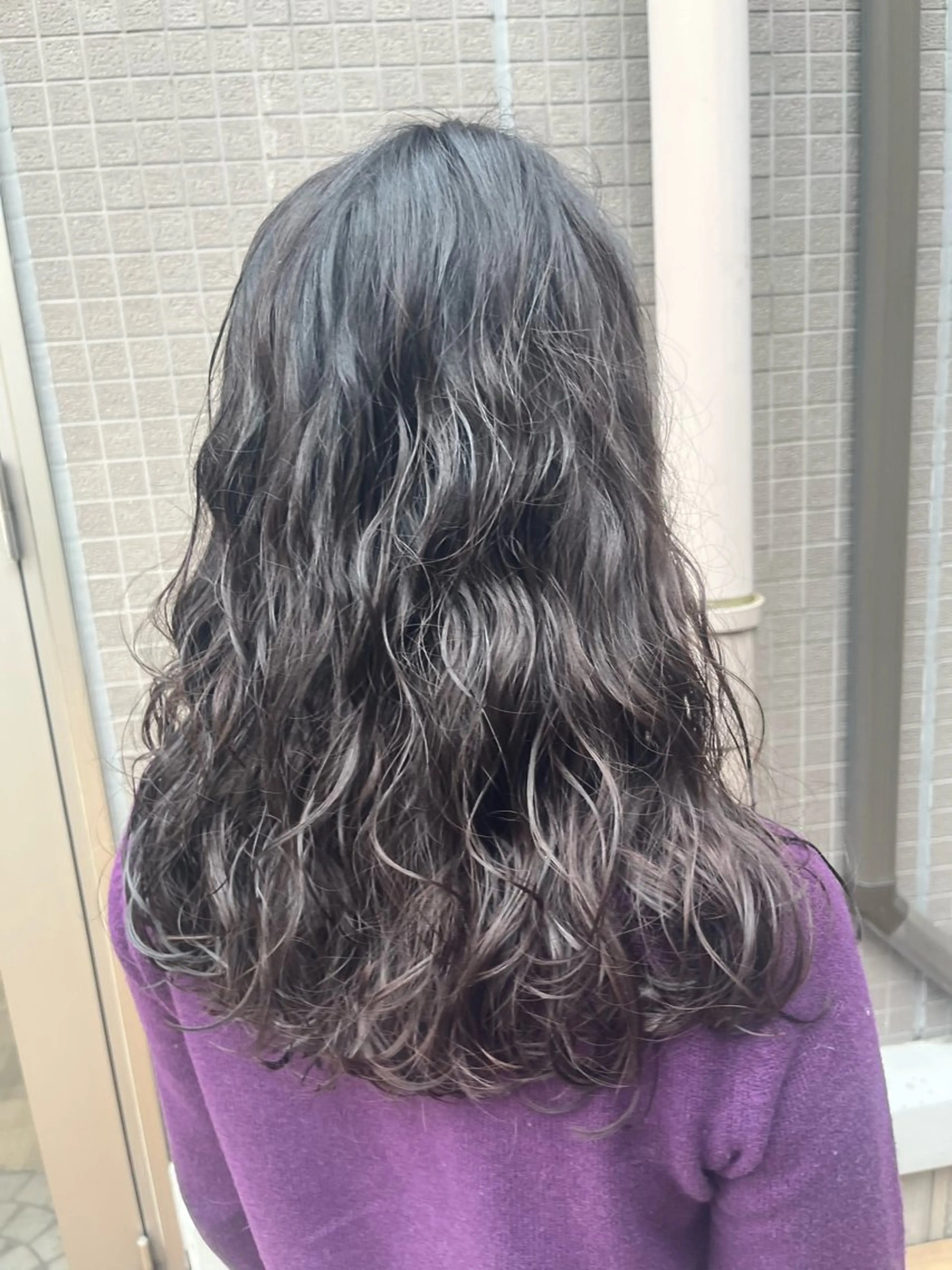 セミロング パーマ セミロングパーマ デジタルパーマ カット パーマ トリートメント デビューモデル募集 曳舟FUKUDAのヘアスタイル
