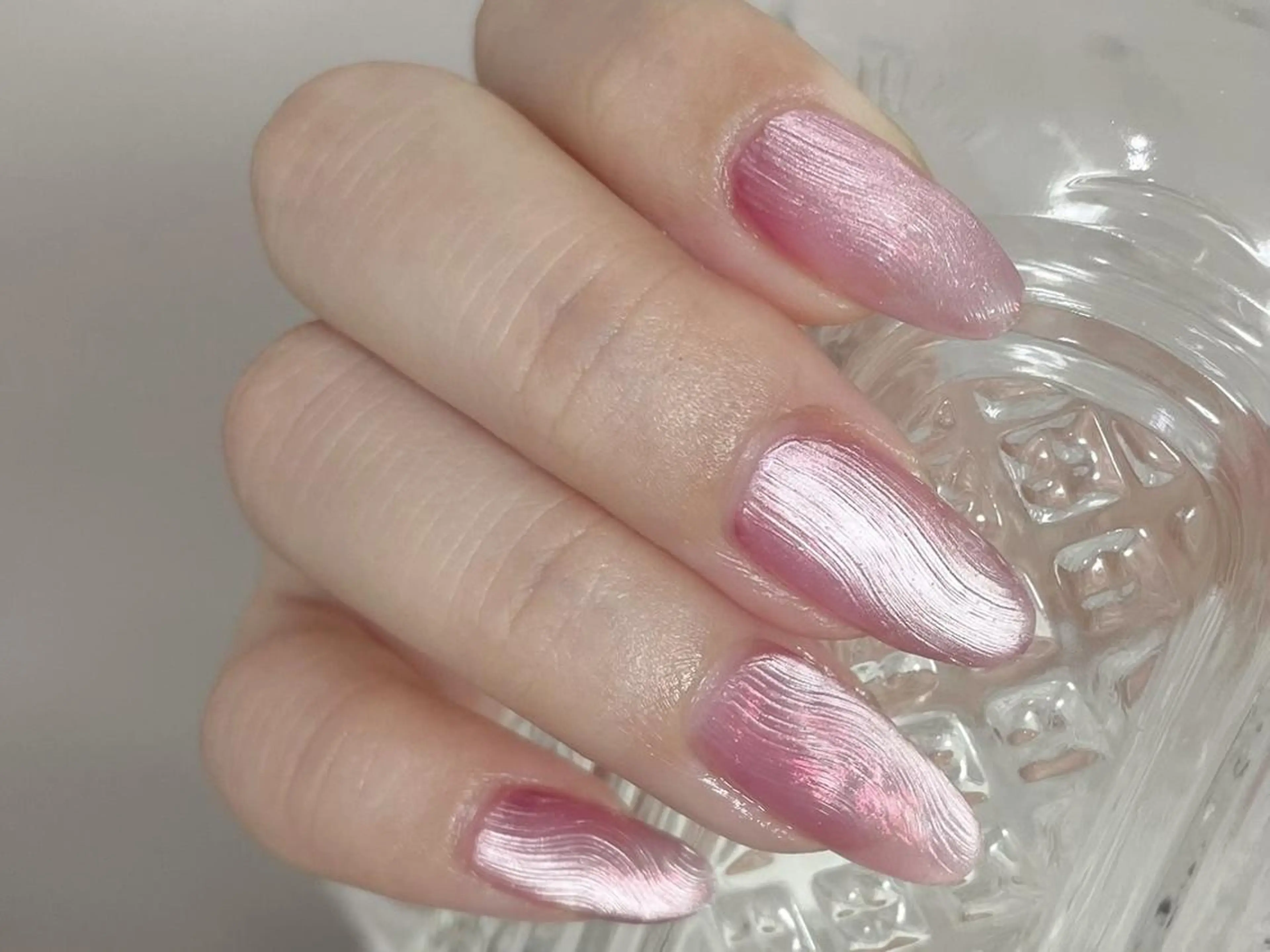 【オフなしの方】光を操る☆ニュアンスマグミラーデザイン☆の写真