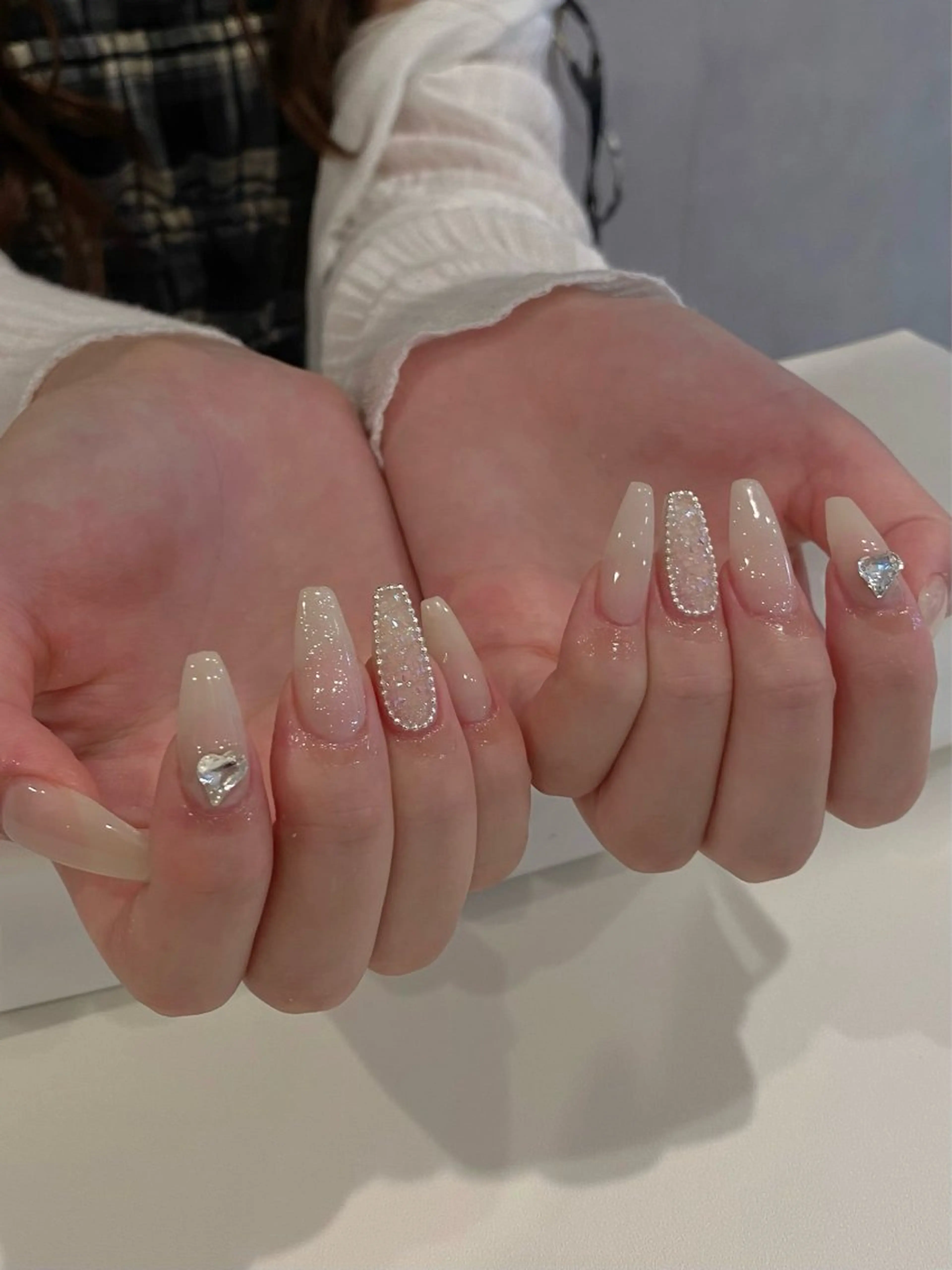 ネイル シンプルネイル ハンドネイル nailist Mikiのネイルデザイン