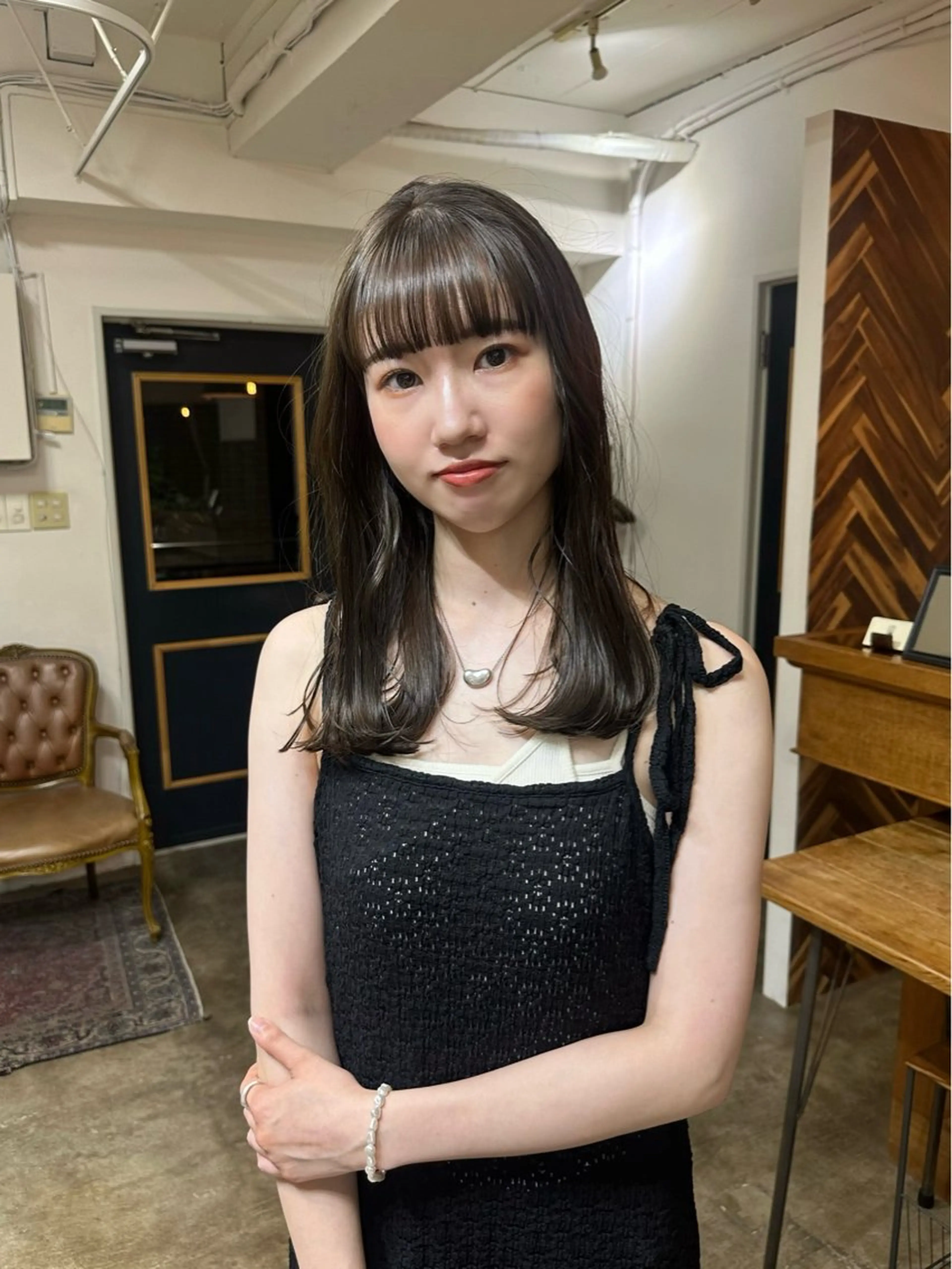 セミロング NAGISA 🎀透明感カラー🎀のヘアスタイル