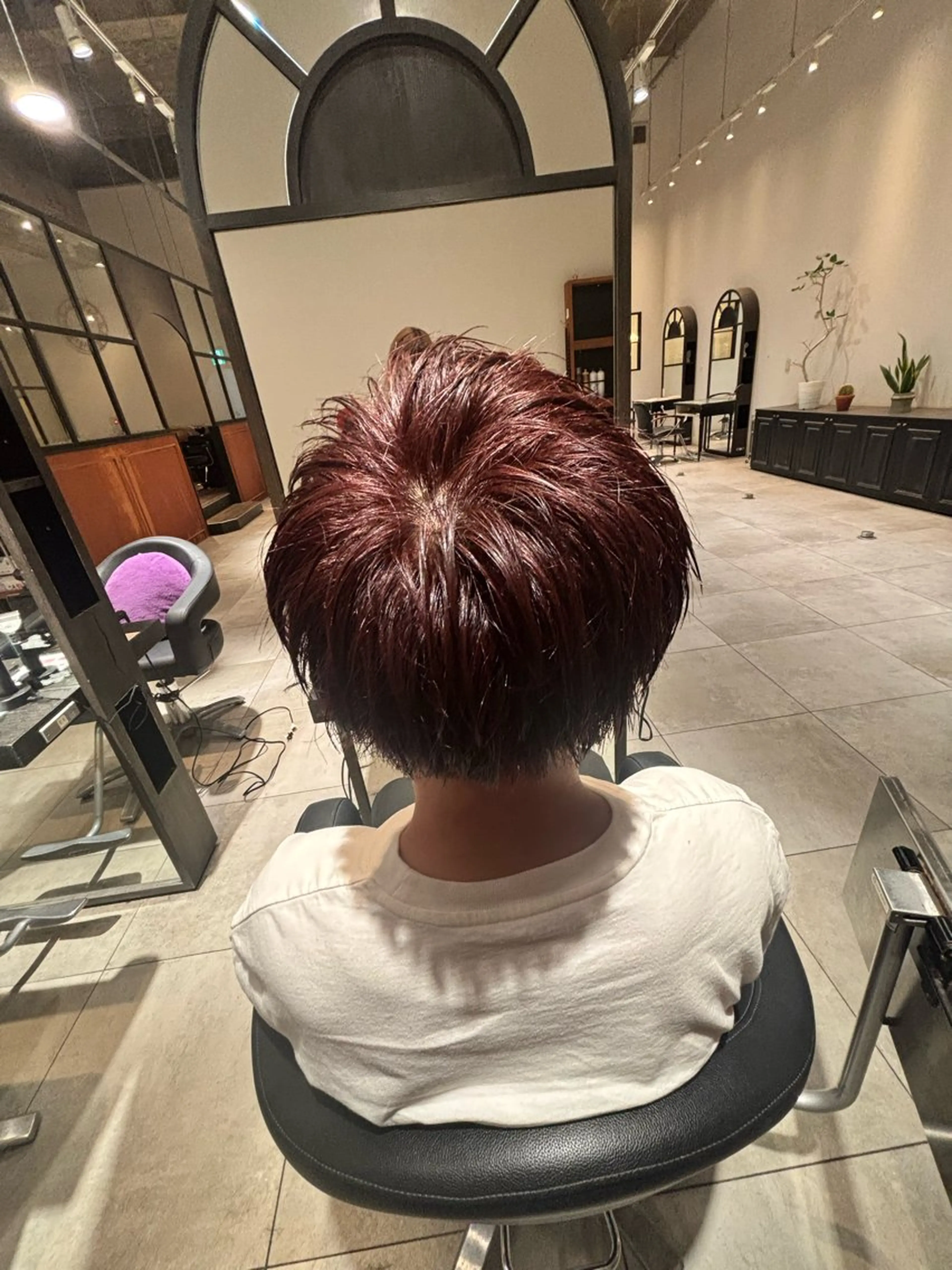 ショート 永田 幸枝のヘアスタイル