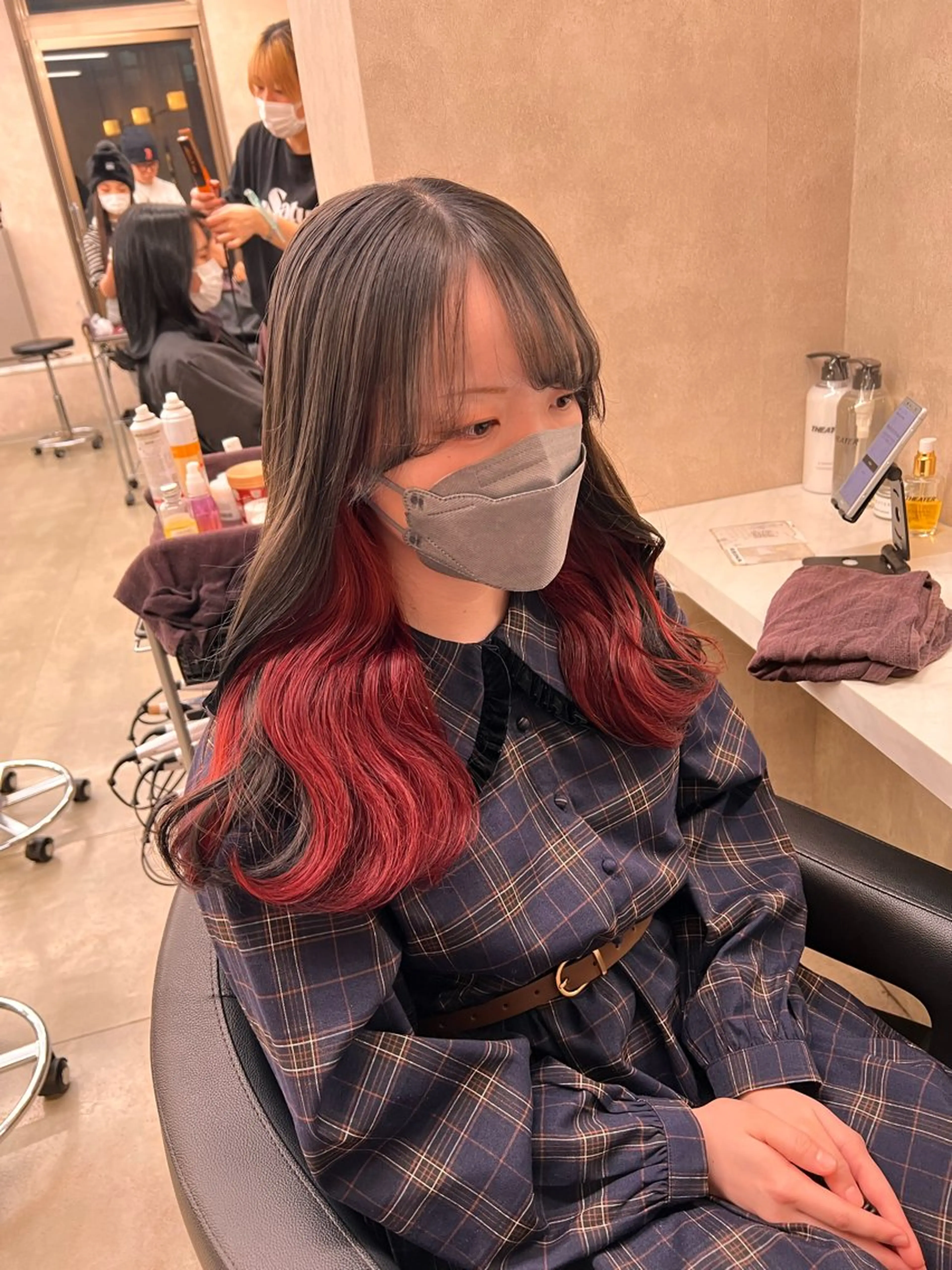 ロング カラー 💖札幌カラー 指名No.1💖玲奈のヘアスタイル