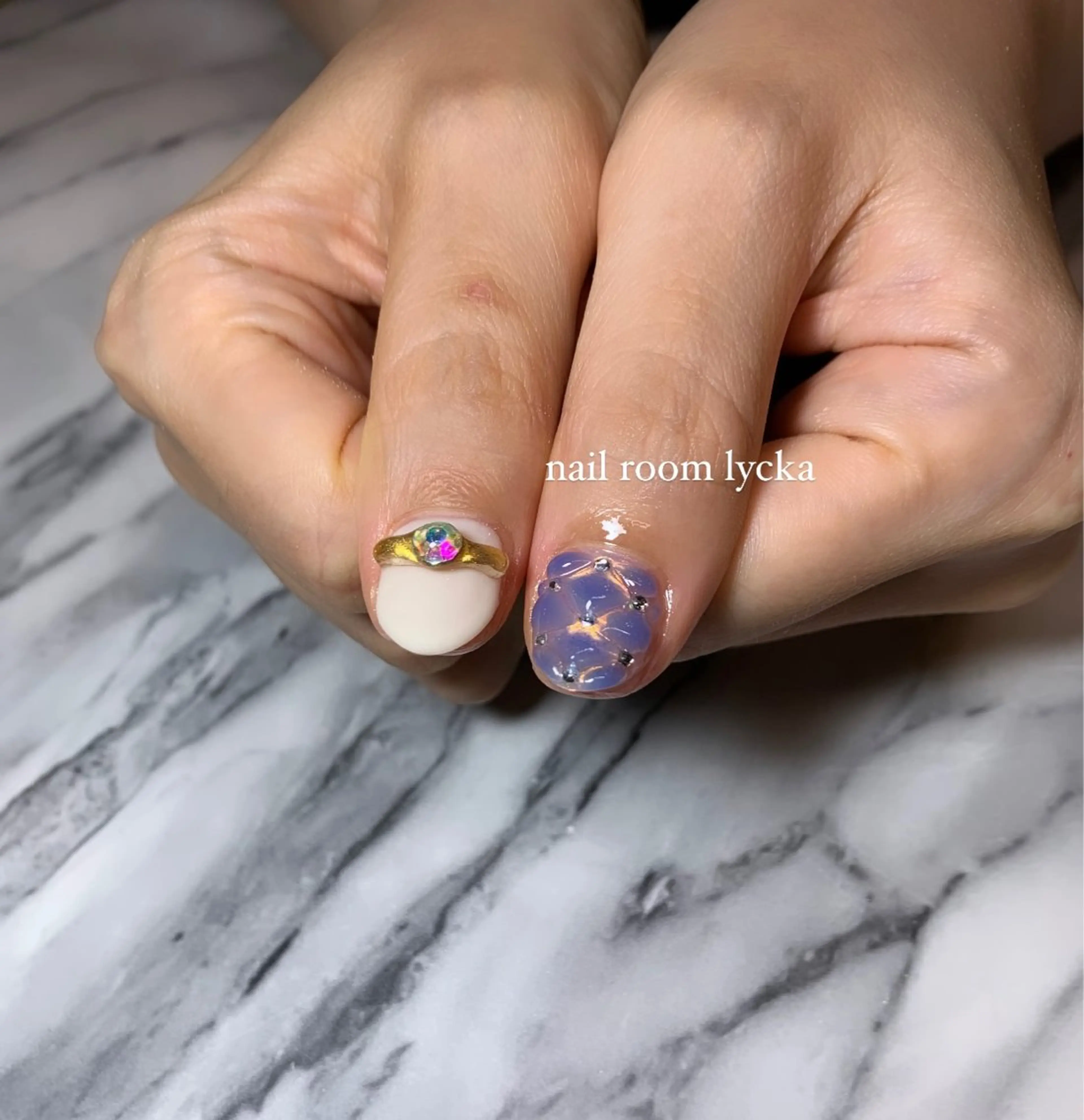 ネイル ﾈｲﾙﾙｰﾑﾘｯｶ 𝐦𝐚𝐲𝐮のネイルデザイン