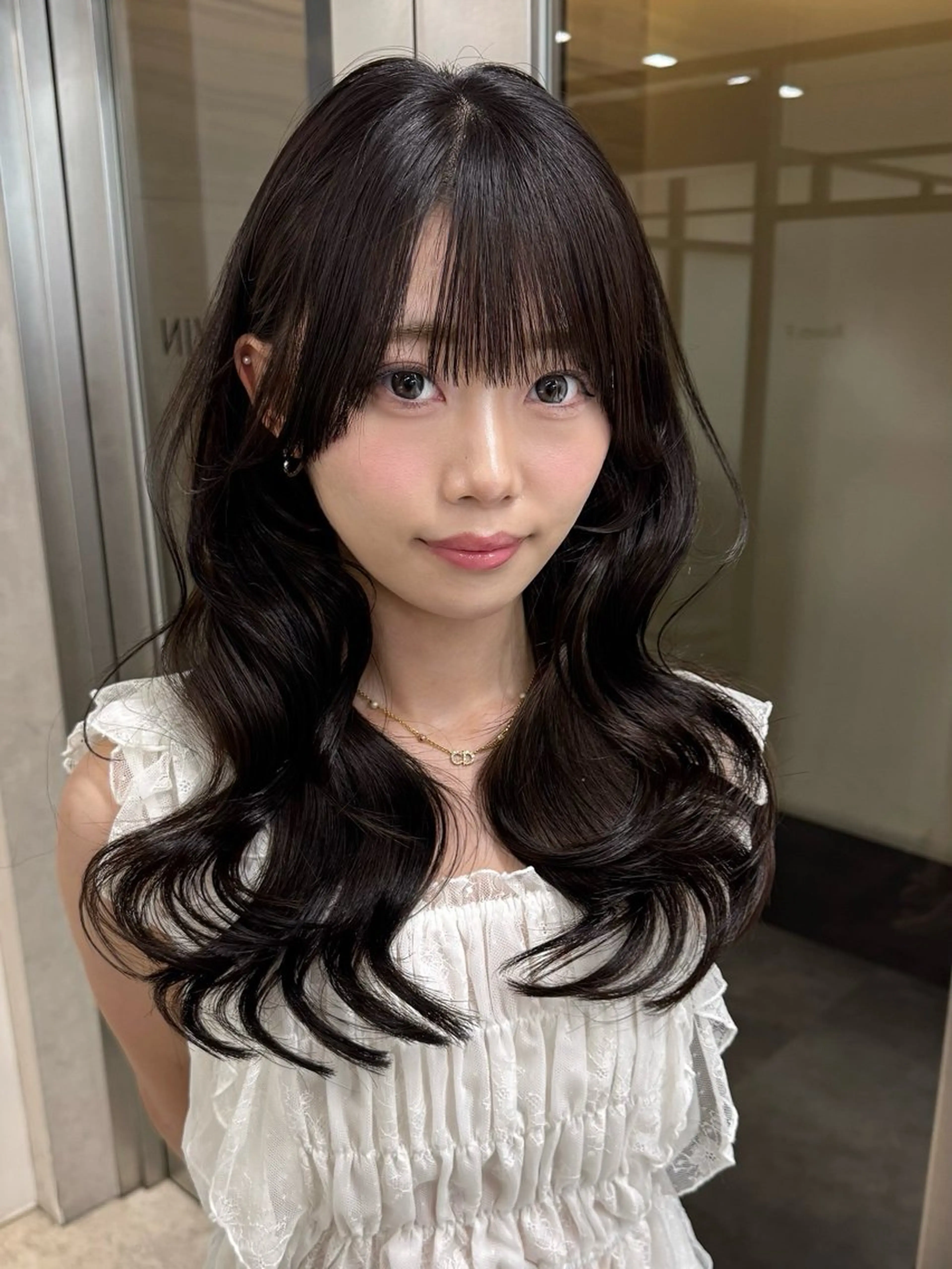 セミロング くびれヘア くびれレイヤー レイヤーカット カット トリートメント レイヤーカット/ボブ ウルフ/韓国ヘア🪄のヘアスタイル