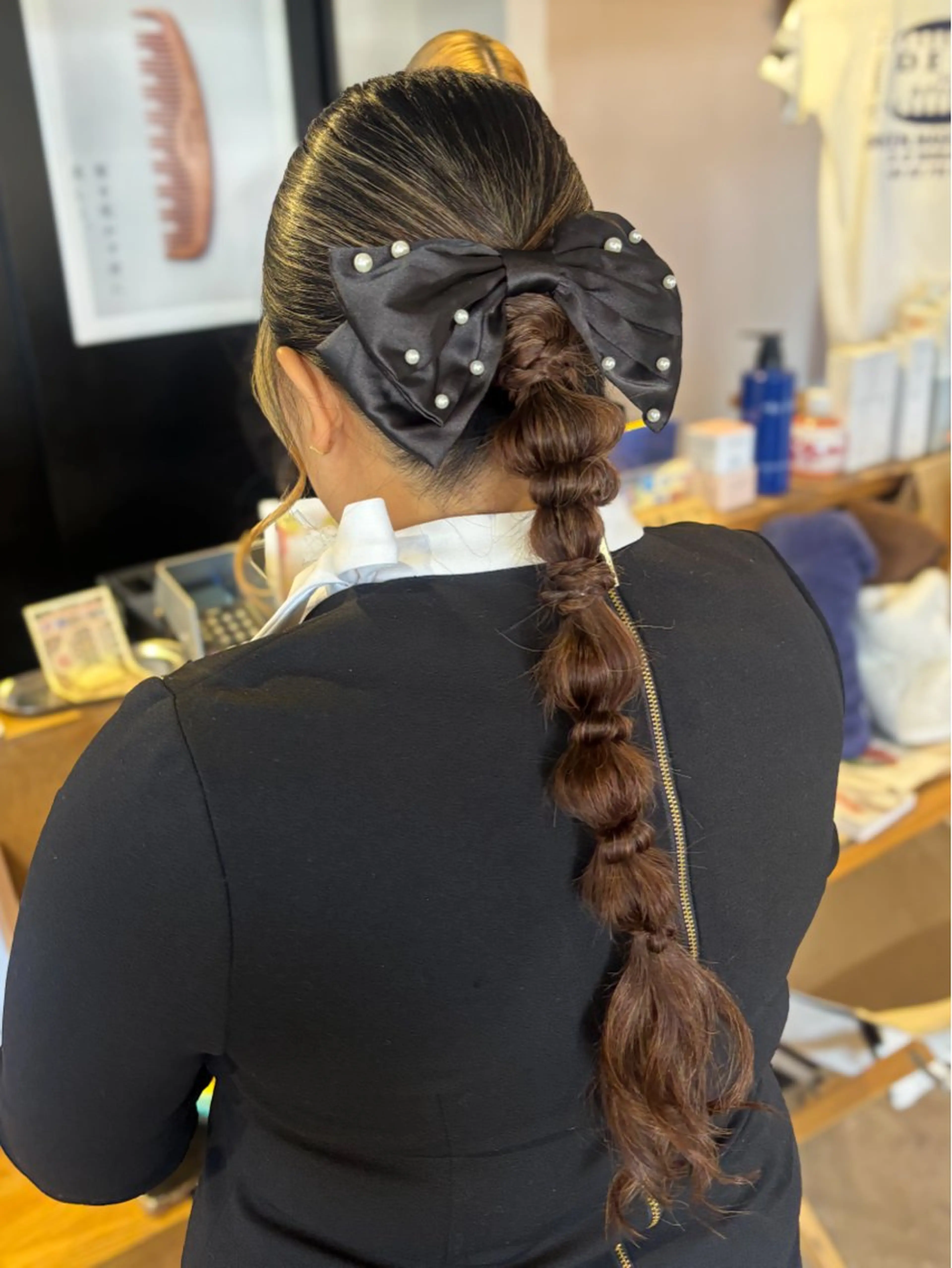 ヘアアレンジ ヘアセット はっとり ななせのヘアスタイル