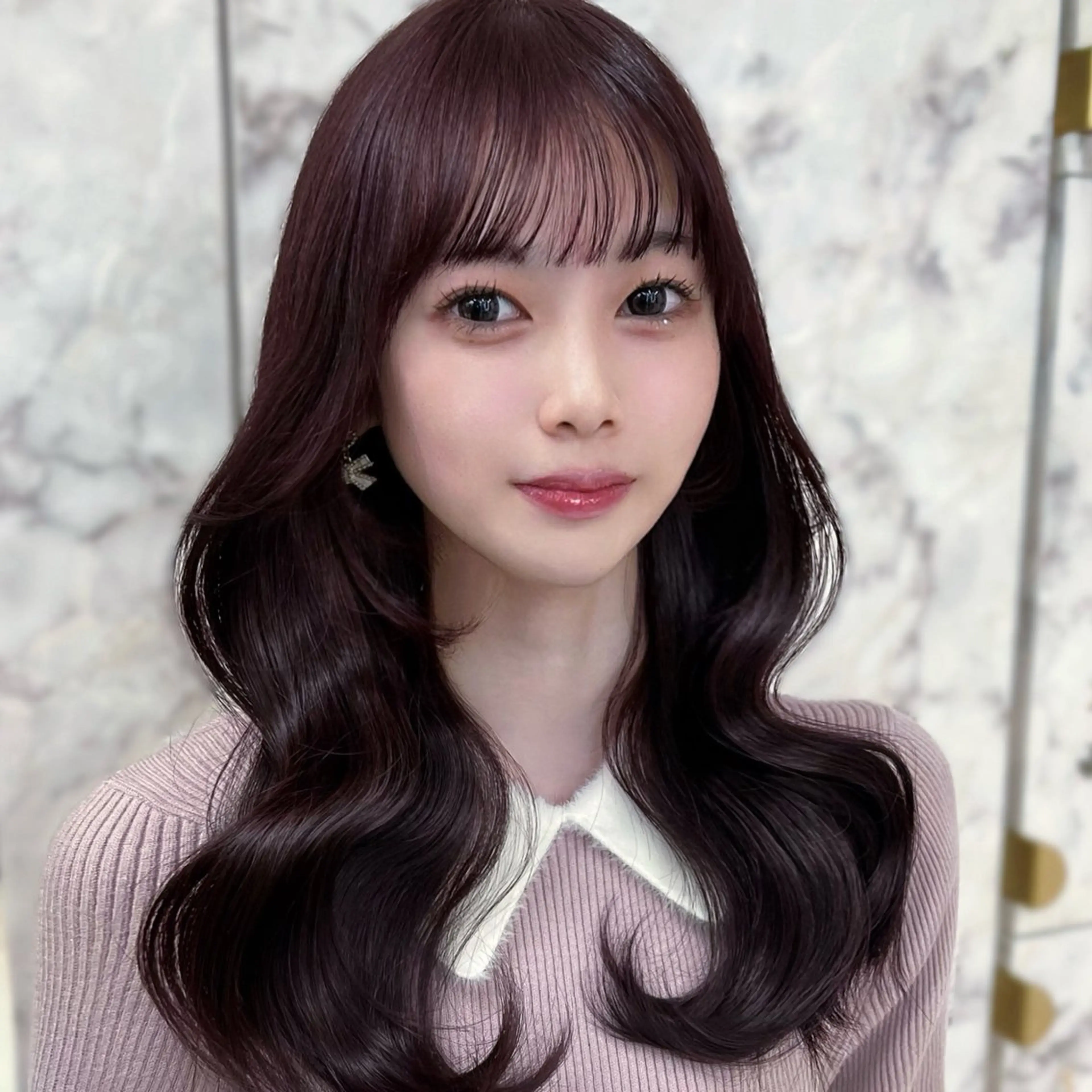 ロング 韓国風ヘア トリートメント カット ヘアカラー トリートメント 🏅韓国ヘア/新宿/ レイヤー/KSukeのヘアスタイル