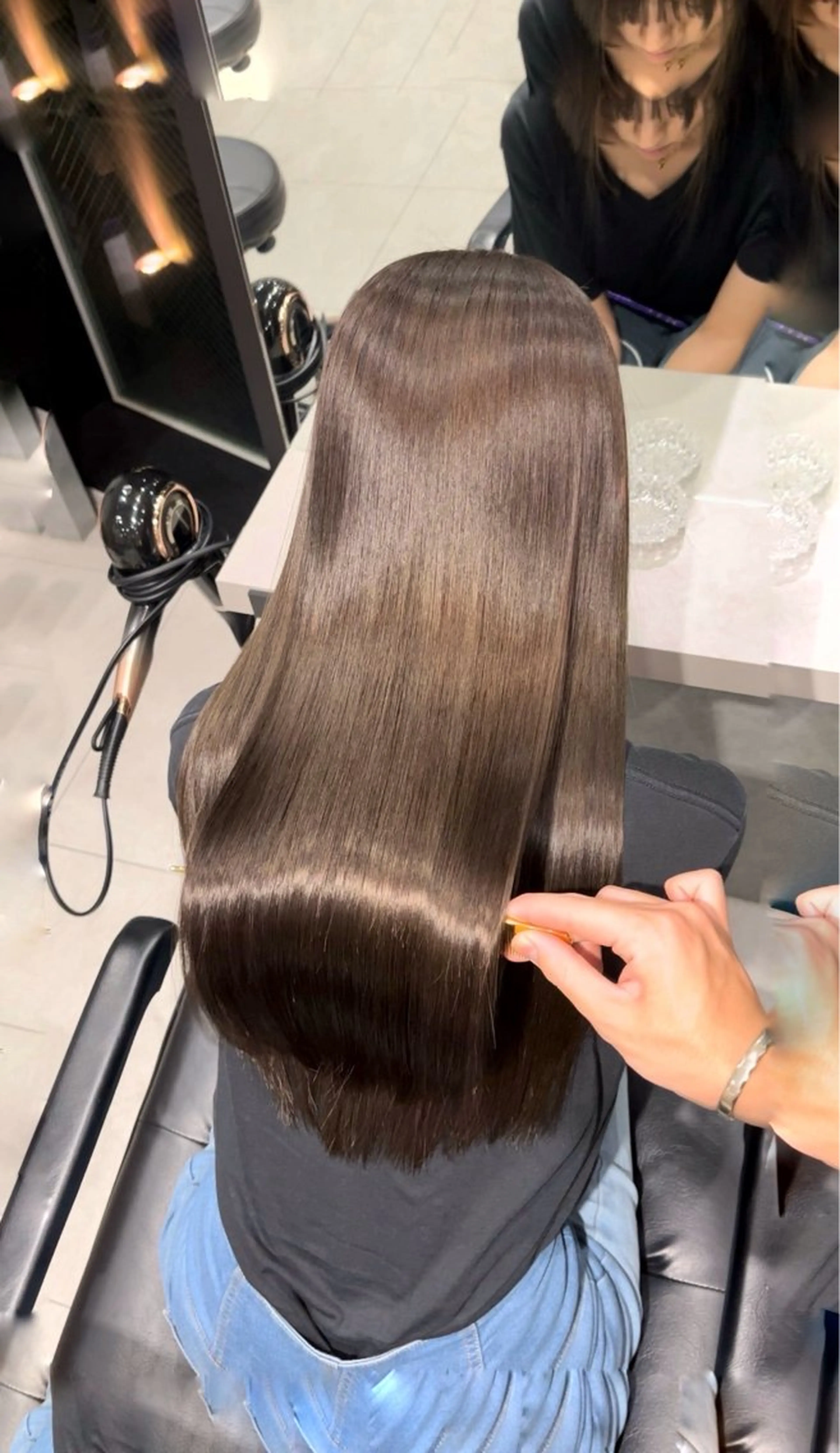 ロング 髪質改善 トリートメント 【RAF】 manaca🎀のヘアスタイル