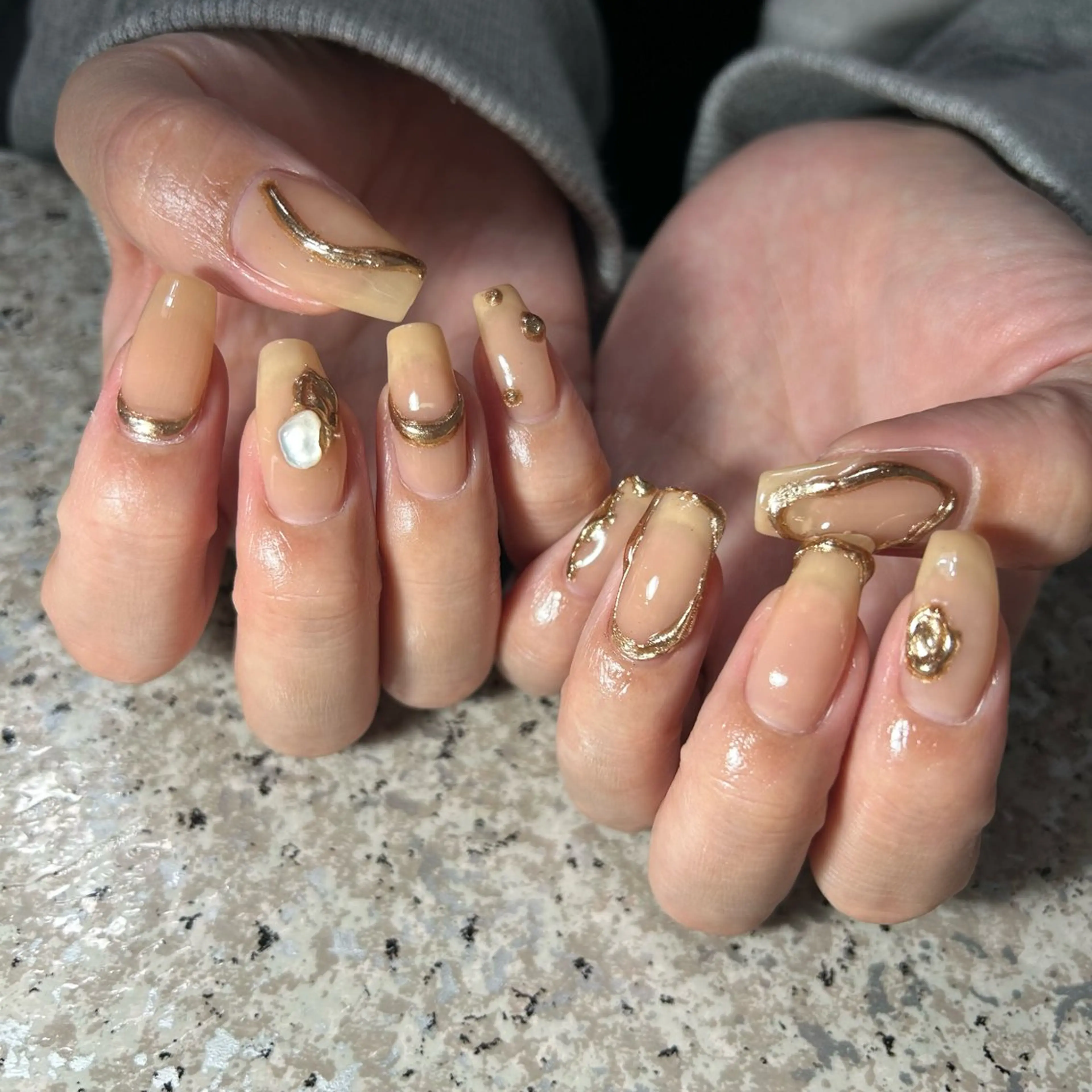 ネイル ハンドネイル nailroom‪ sb‪‪𓈒𓂂𓏸のネイルデザイン
