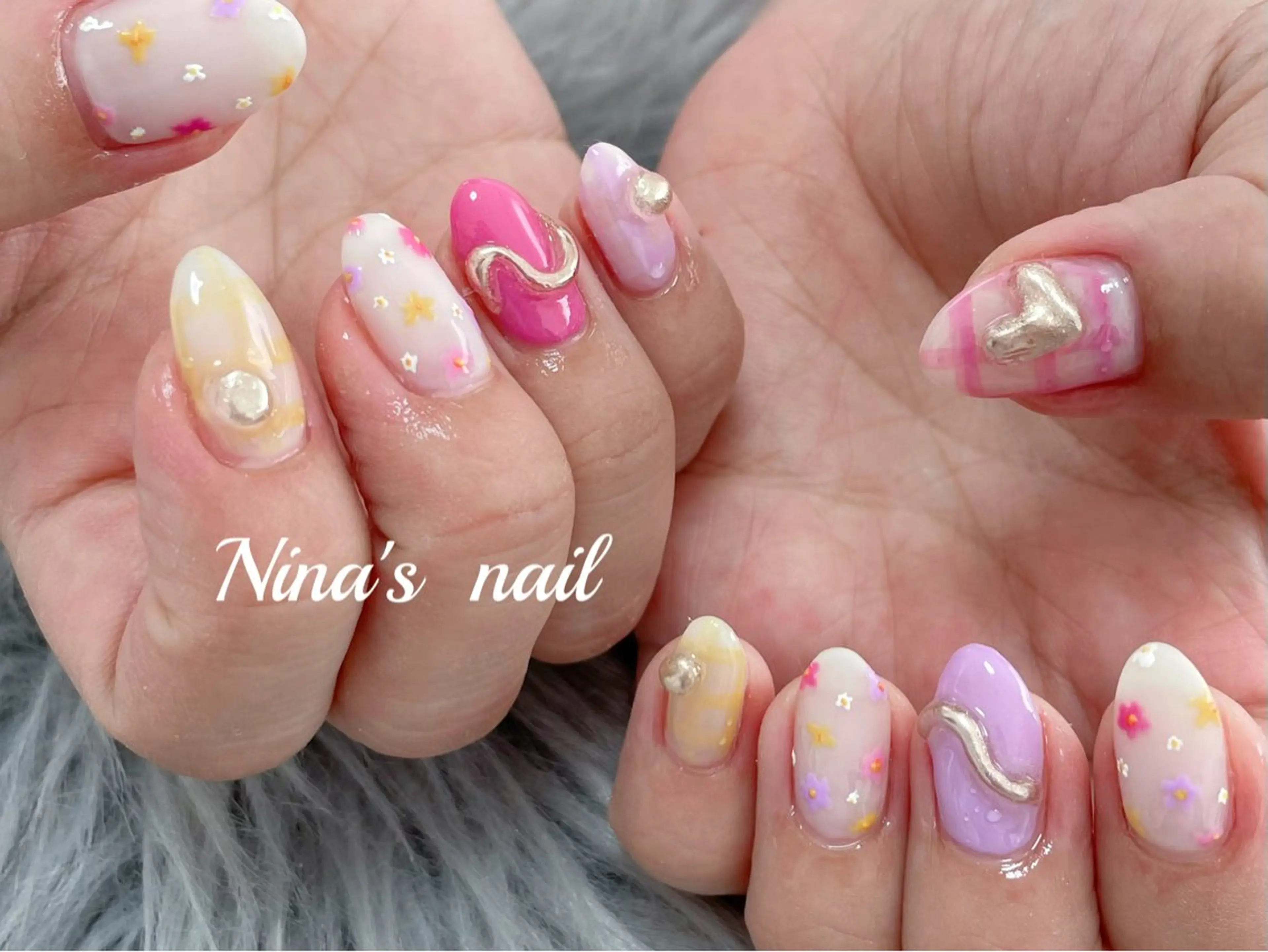 ネイル ハンドネイル Nina's nailのネイルデザイン
