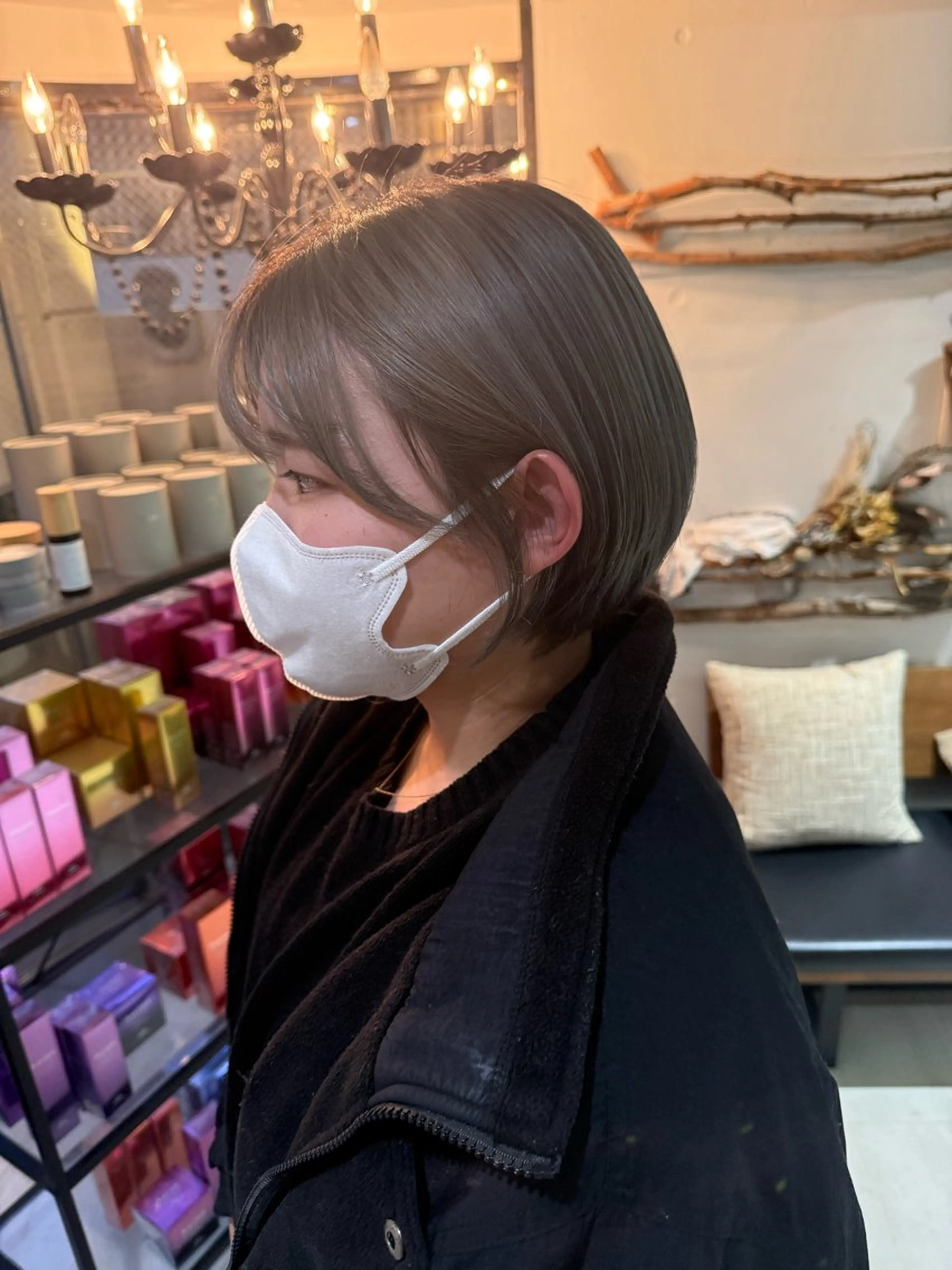 ショート 丸みショート 似合わせカット ショートヘア YUINA モデル様募集🍀のヘアスタイル