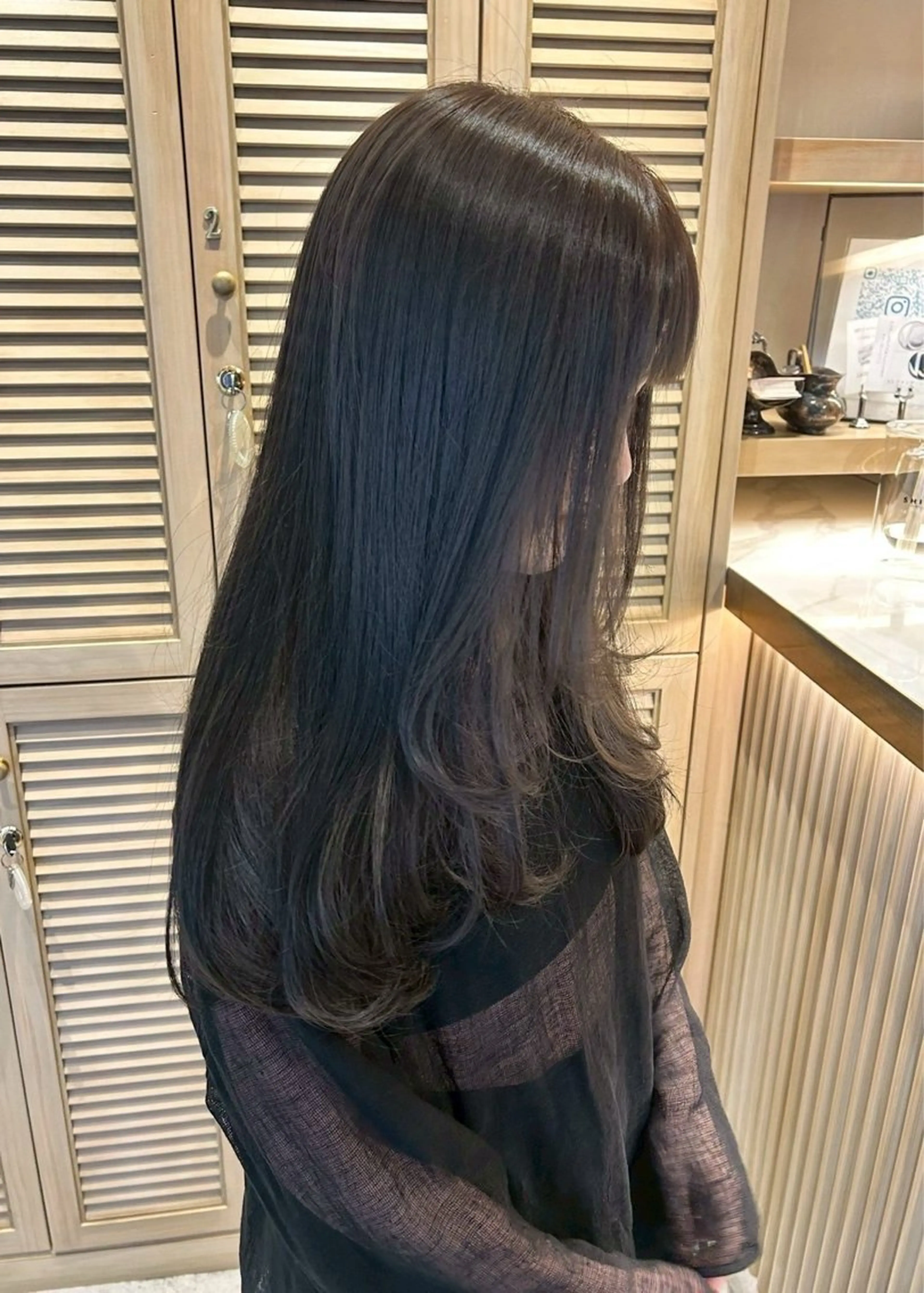 ロング カラー ヘアアレンジ サナ / elto四条烏丸のヘアスタイル