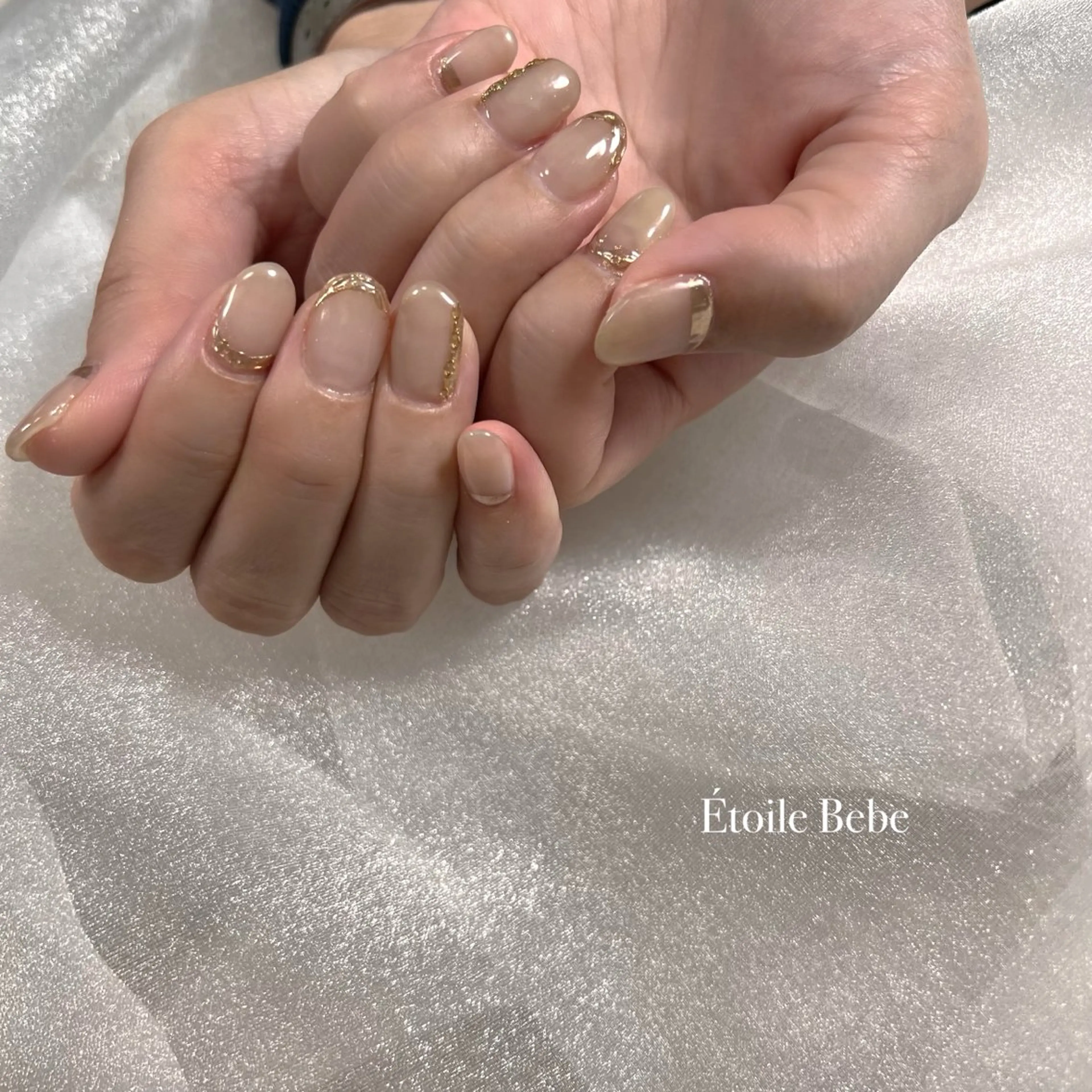 ネイル ニュアンスネイル オフィスネイル シンプルネイル ハンドネイル フットネイル Étoile Bebeのエステ・リラクイメージ
