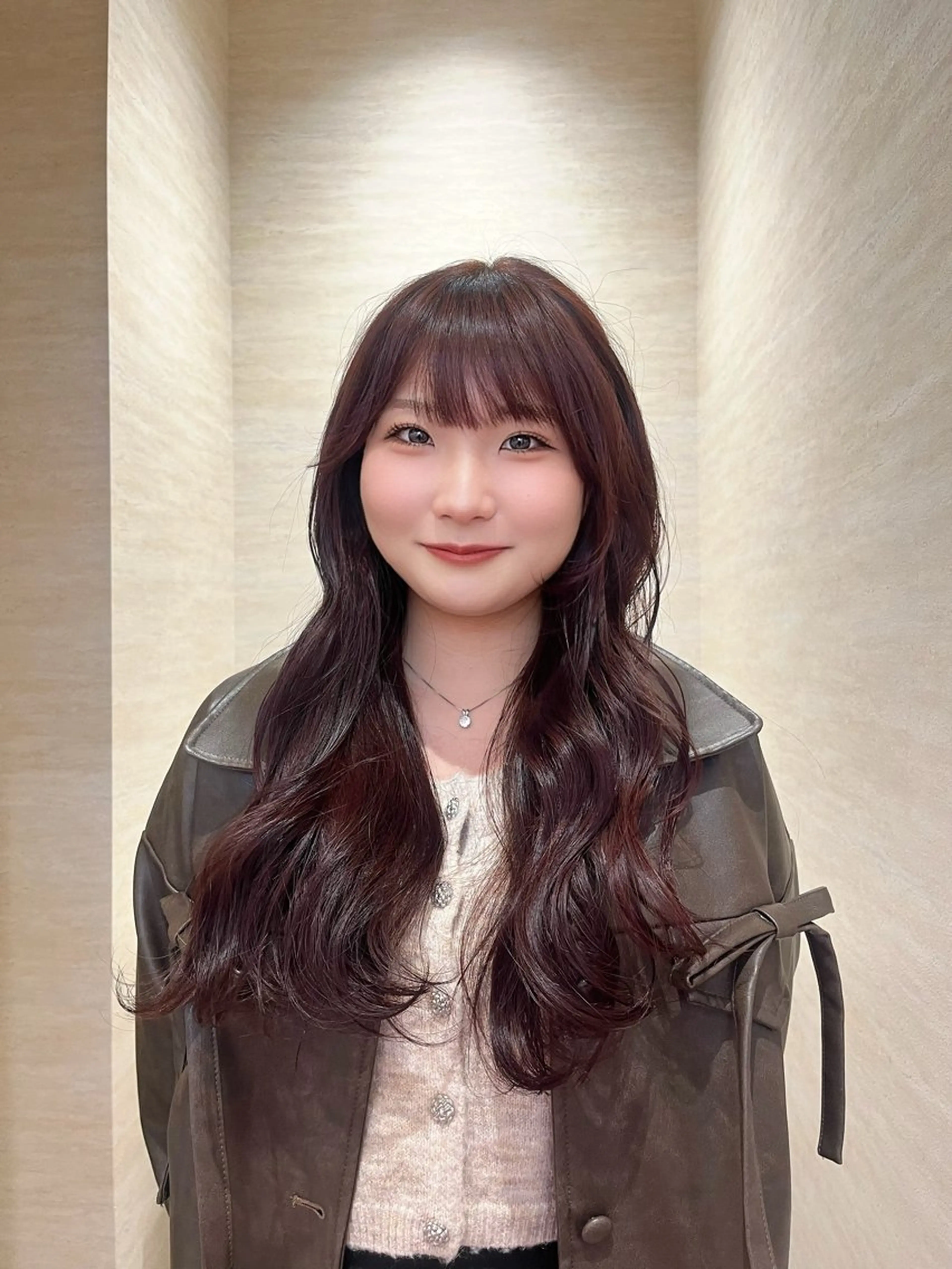 ロング カラー 柔らかい艶暖色 レイヤー🫧姫汝のヘアスタイル