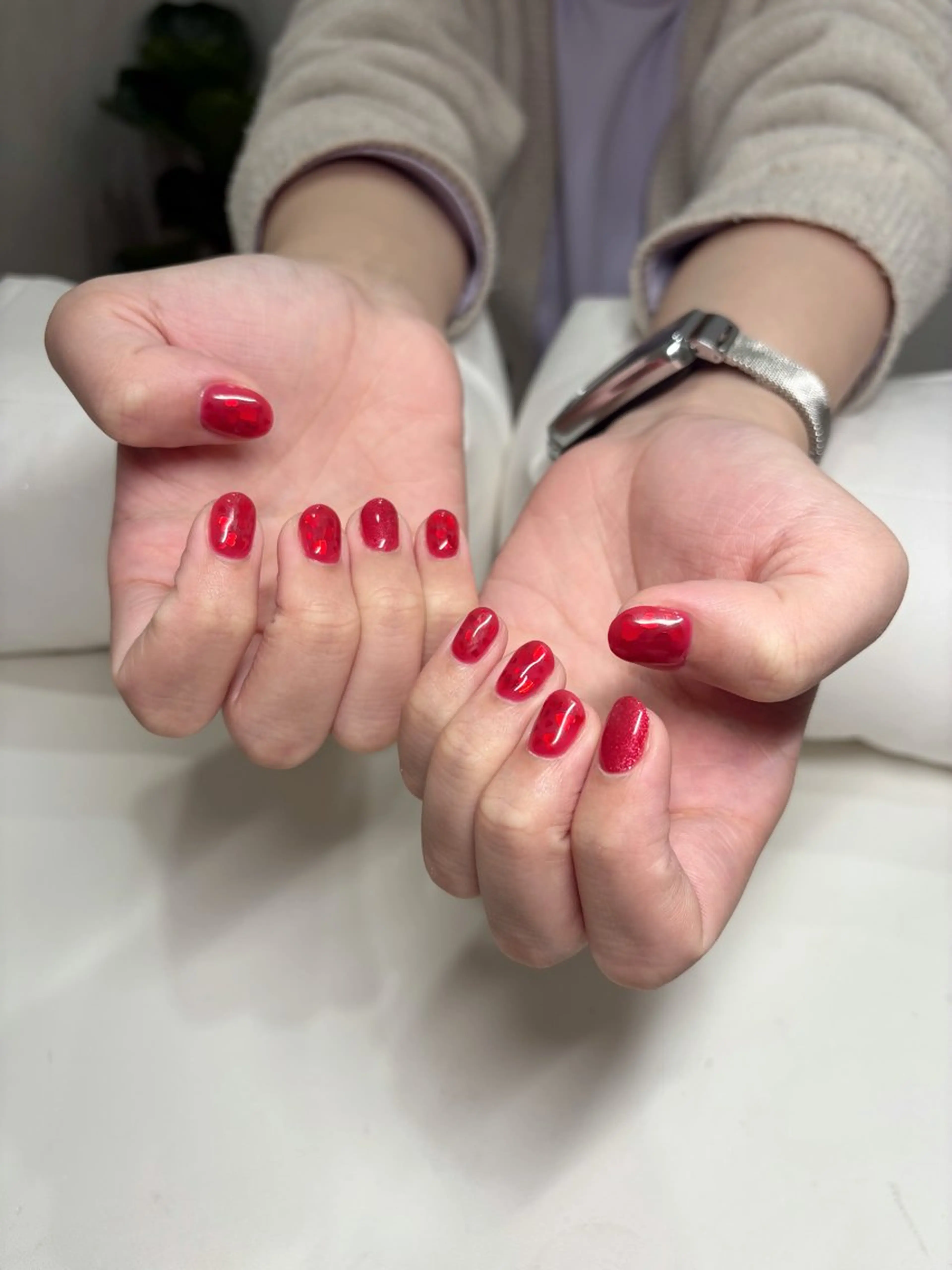 ネイル ハンドネイル ネイルサロン /しあわせたいむ🌱のネイルデザイン