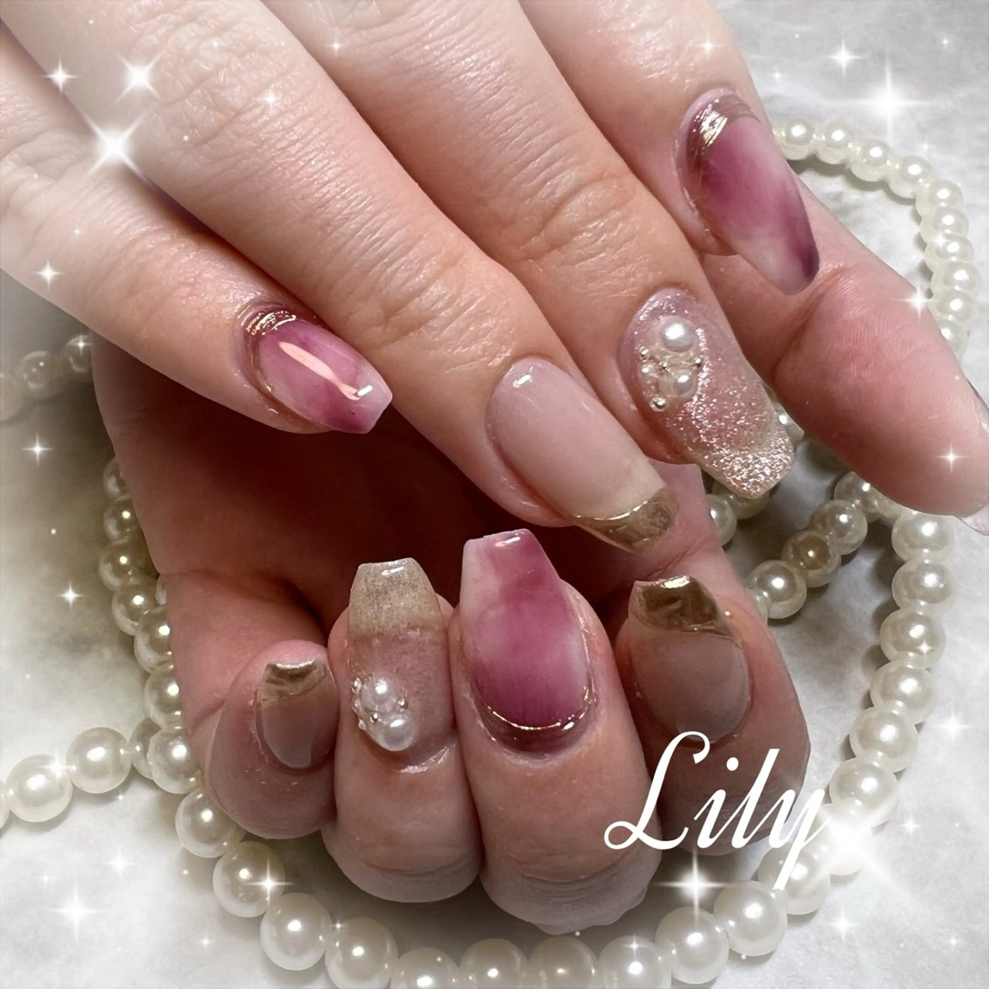 ネイル Lily*nail 🌻Mii🌻のネイルデザイン