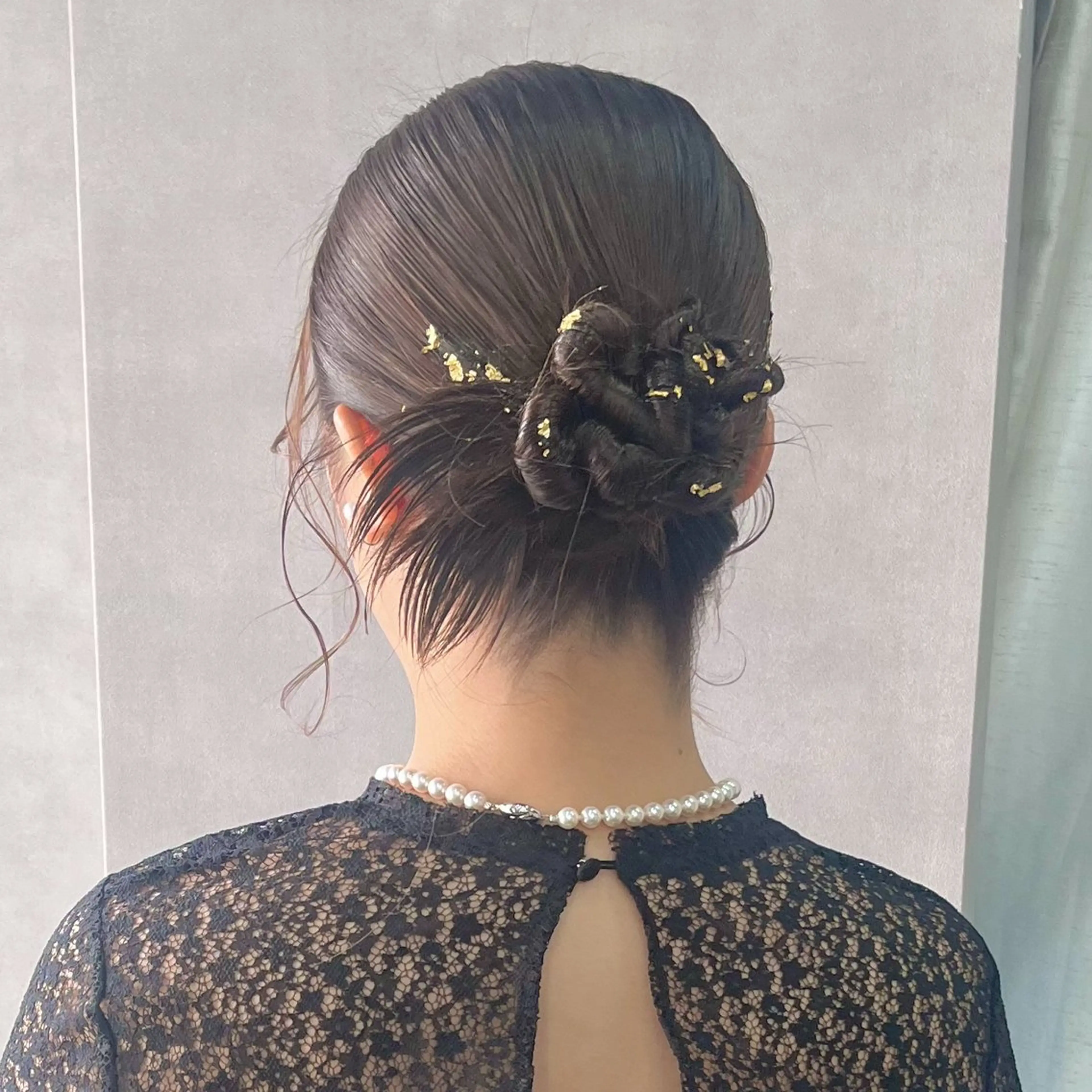 ミディアム ヘアアレンジ ヘアセット 伊藤 玲衣のヘアスタイル