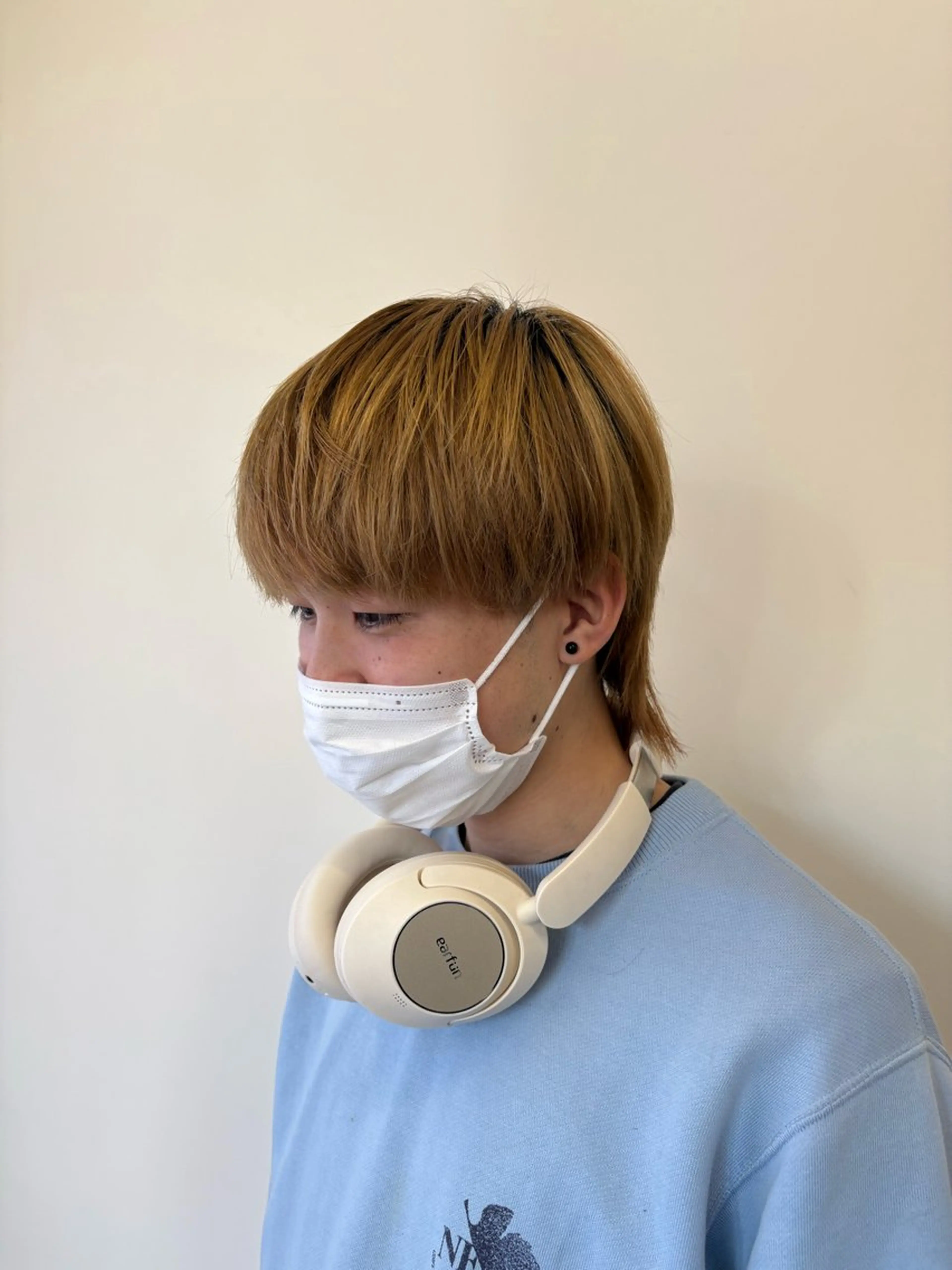 カラー メンズ メンズブリーチ ブリーチ ケアブリーチ Koya ショート/ボブのヘアスタイル