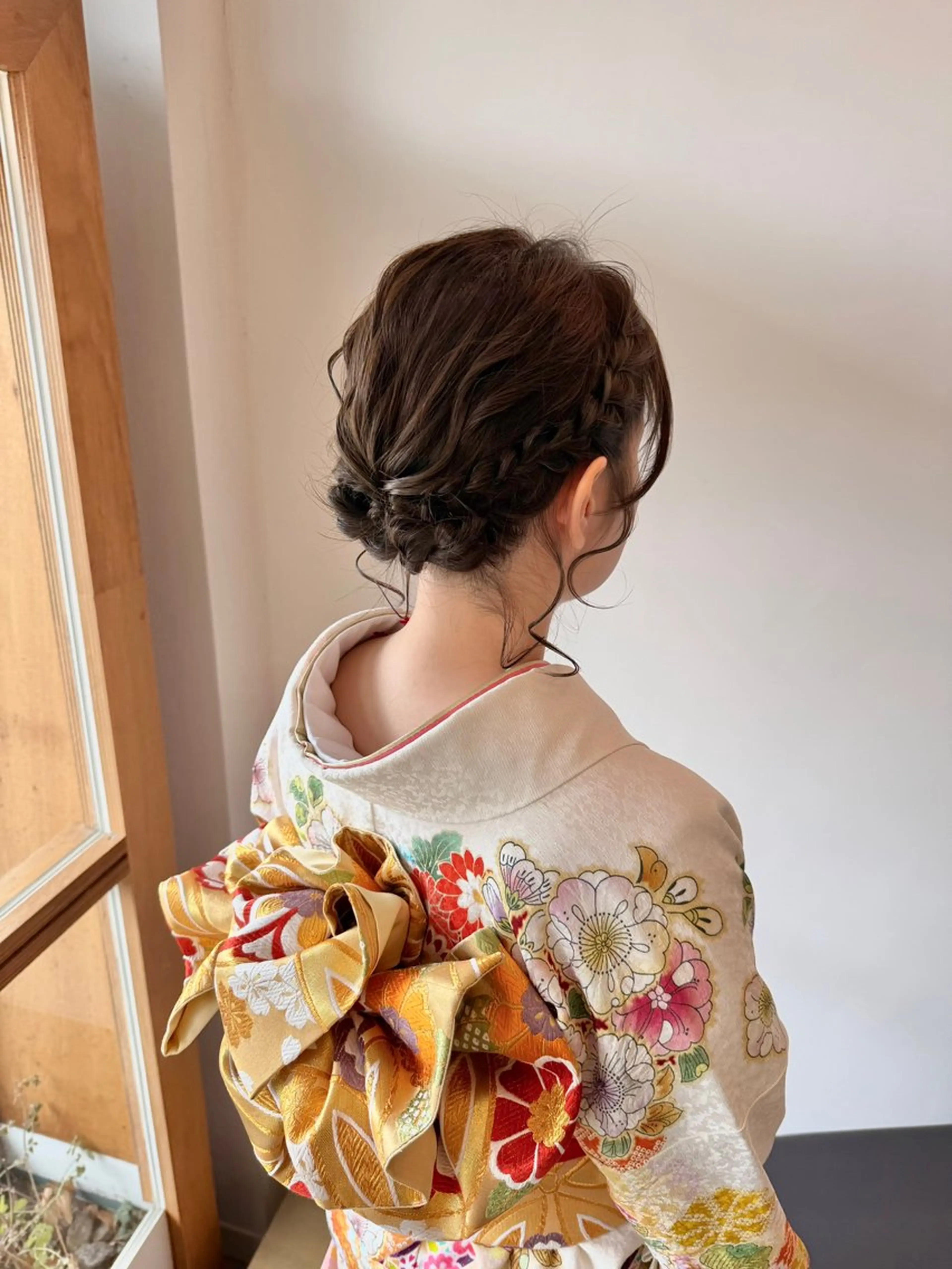 ミディアム ヘアアレンジ フラム所属・WATANABE MISAKIのヘアスタイル