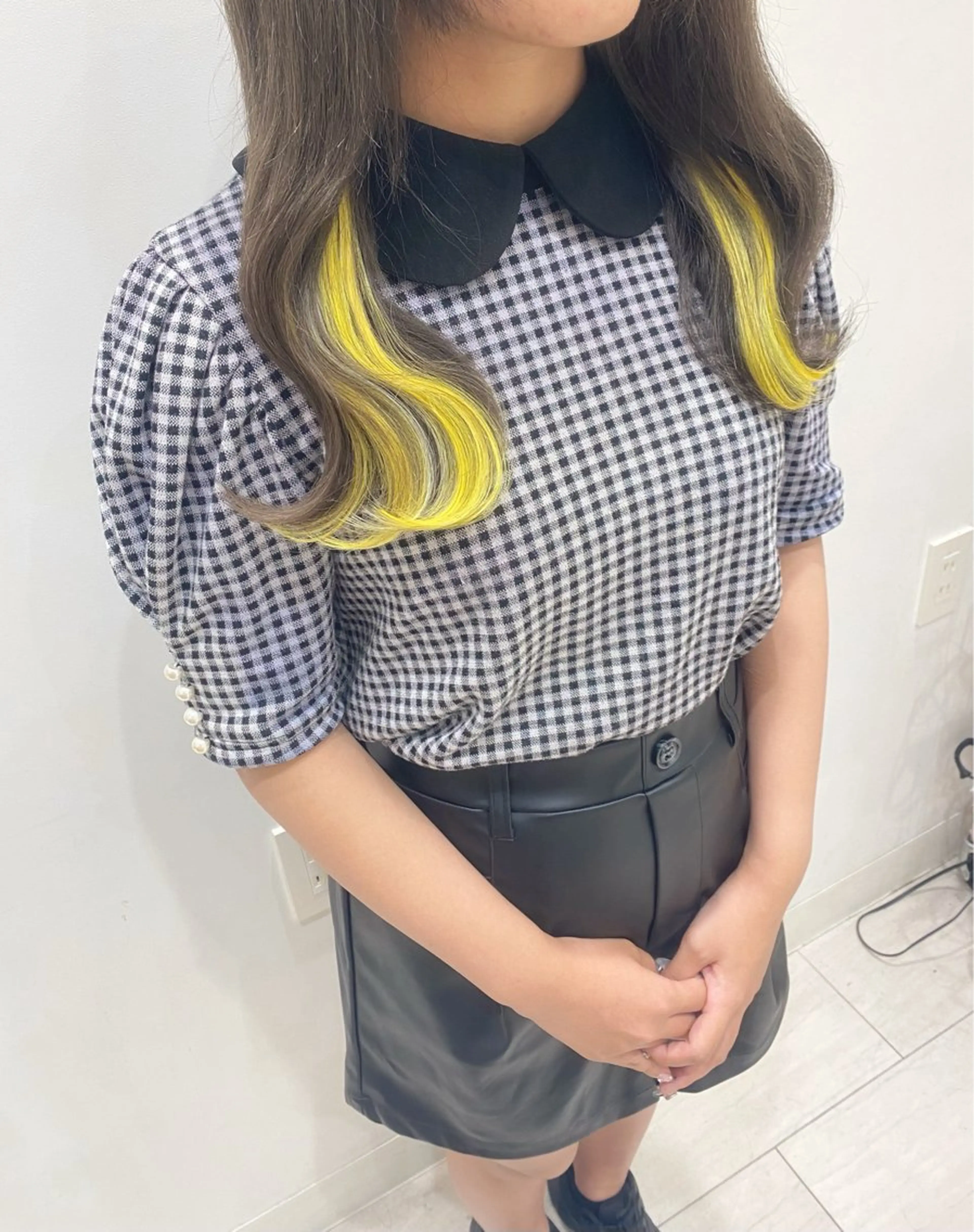 ロング カラー ヘアアレンジ かわいい盛れ🎀池袋 / みい♡のヘアスタイル