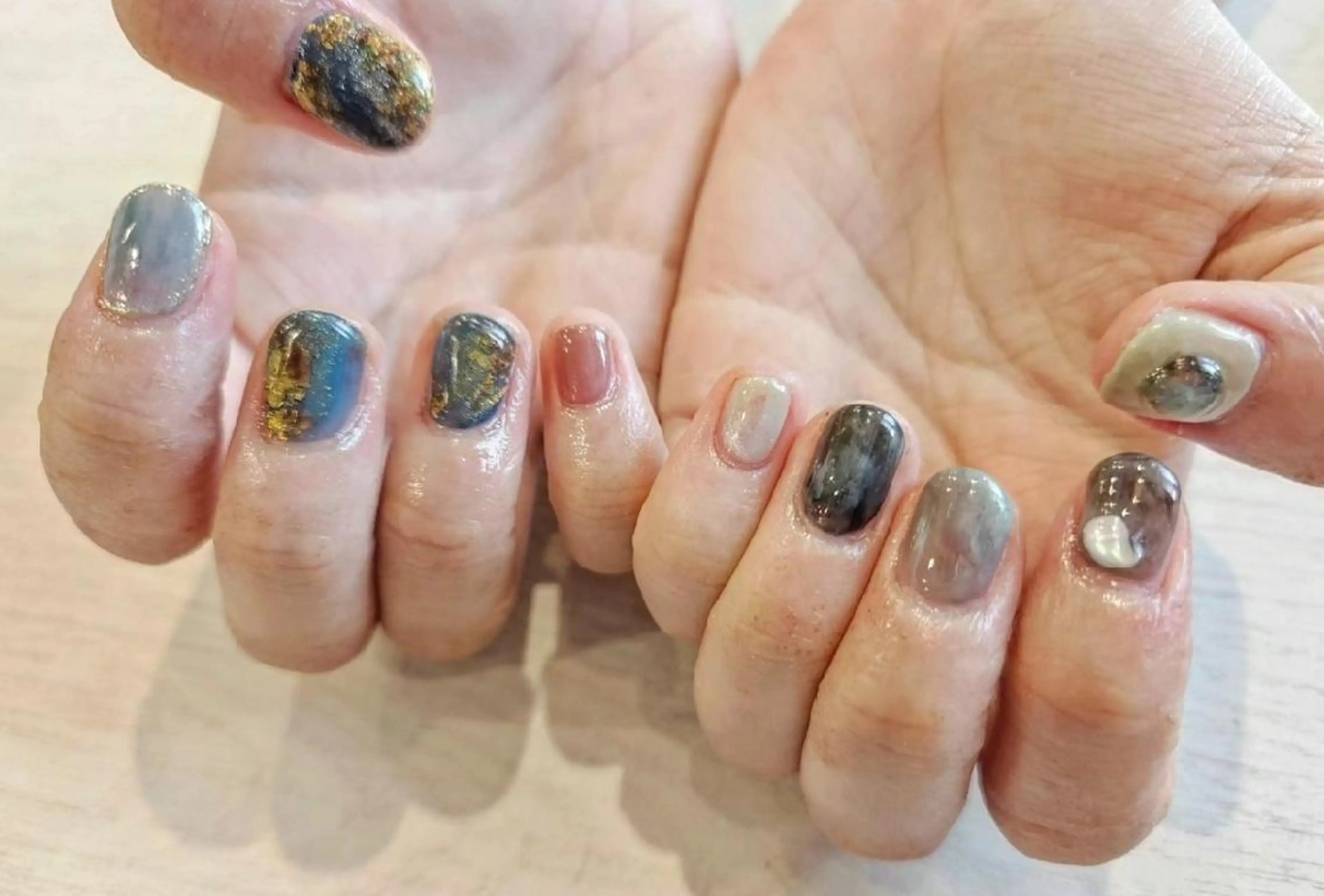 ネイル ハンドネイル 関口 友菜のヘアスタイル