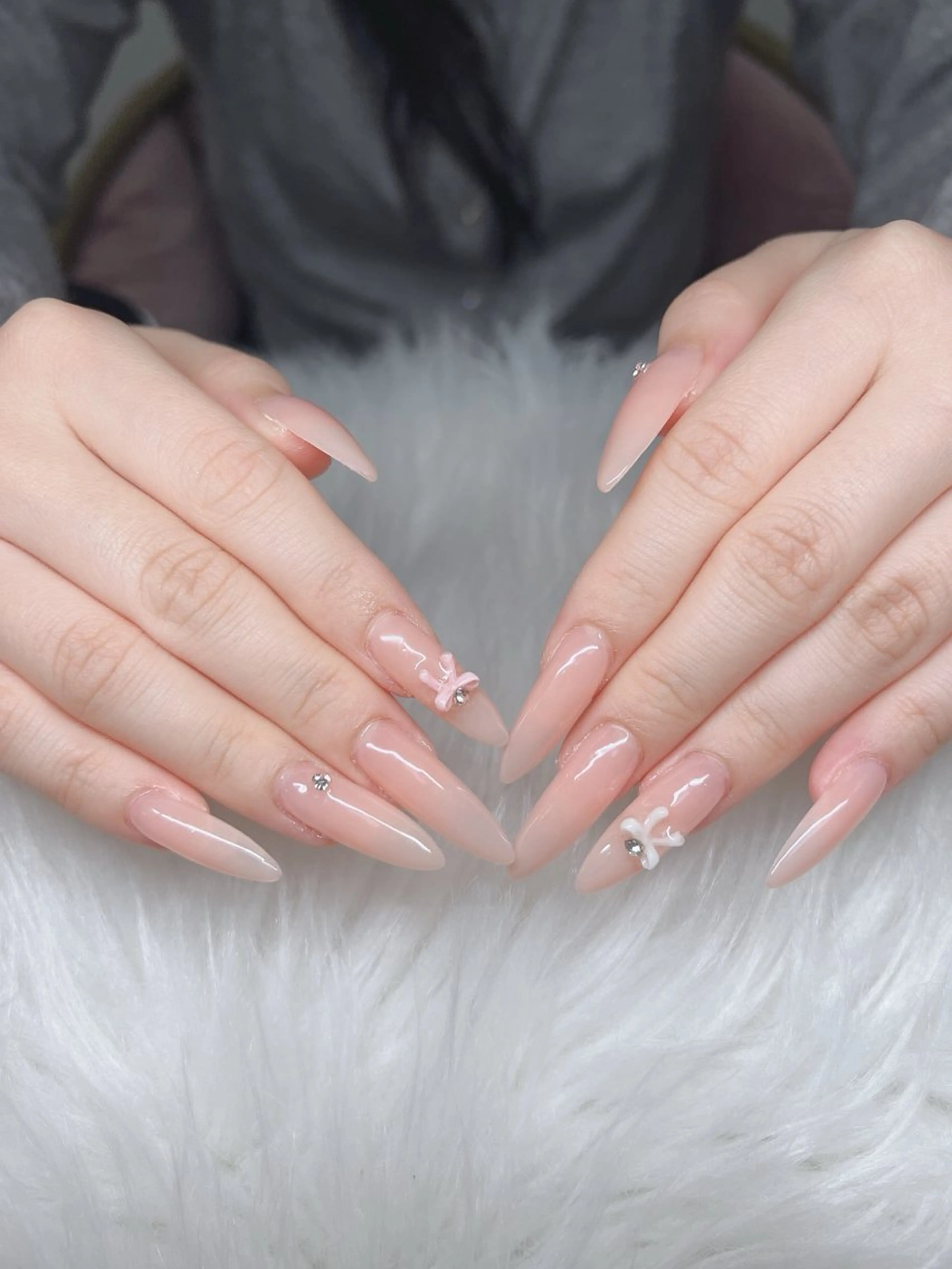 ネイル ハンドネイル Lee Nails チップ長さだし専門店のネイルデザイン