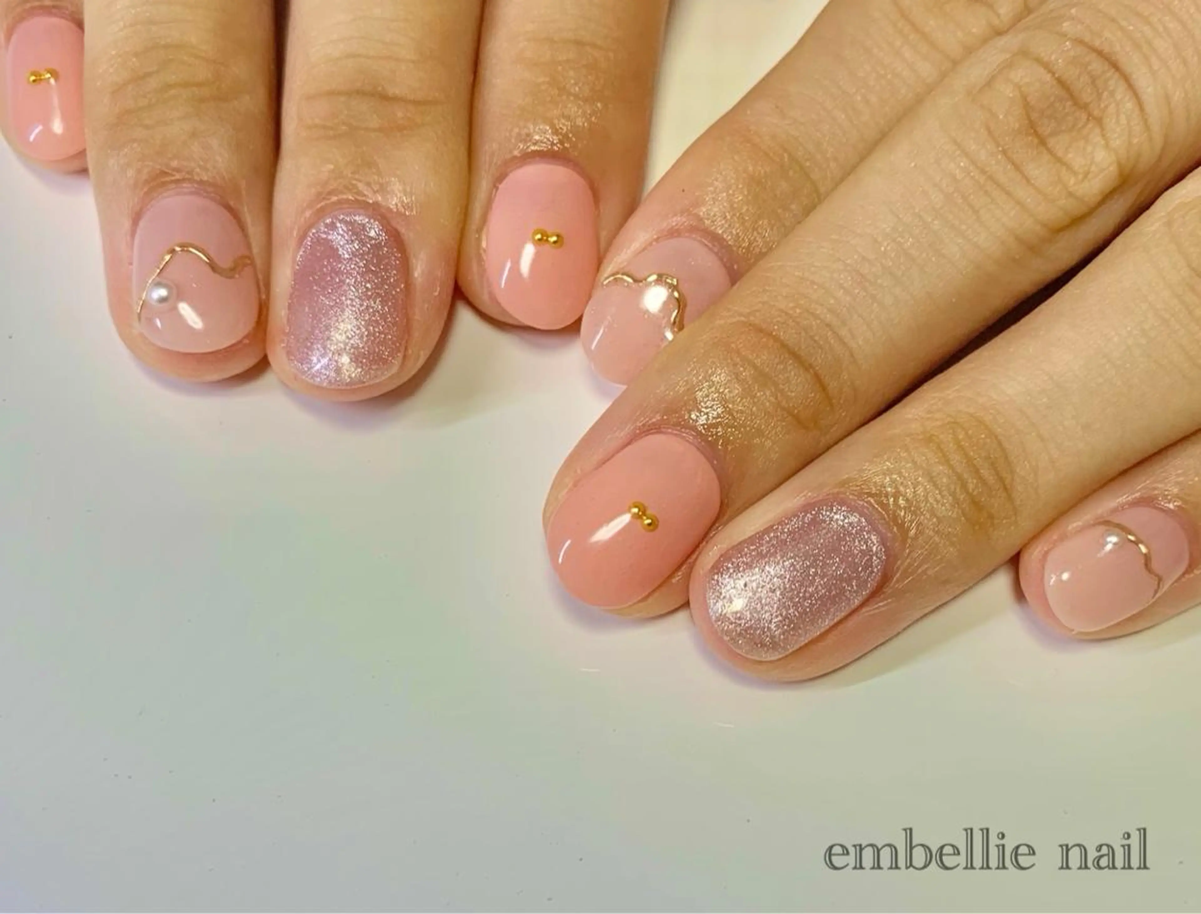 ネイル マグネットネイル ミラーネイル miyasaka erikoのネイルデザイン