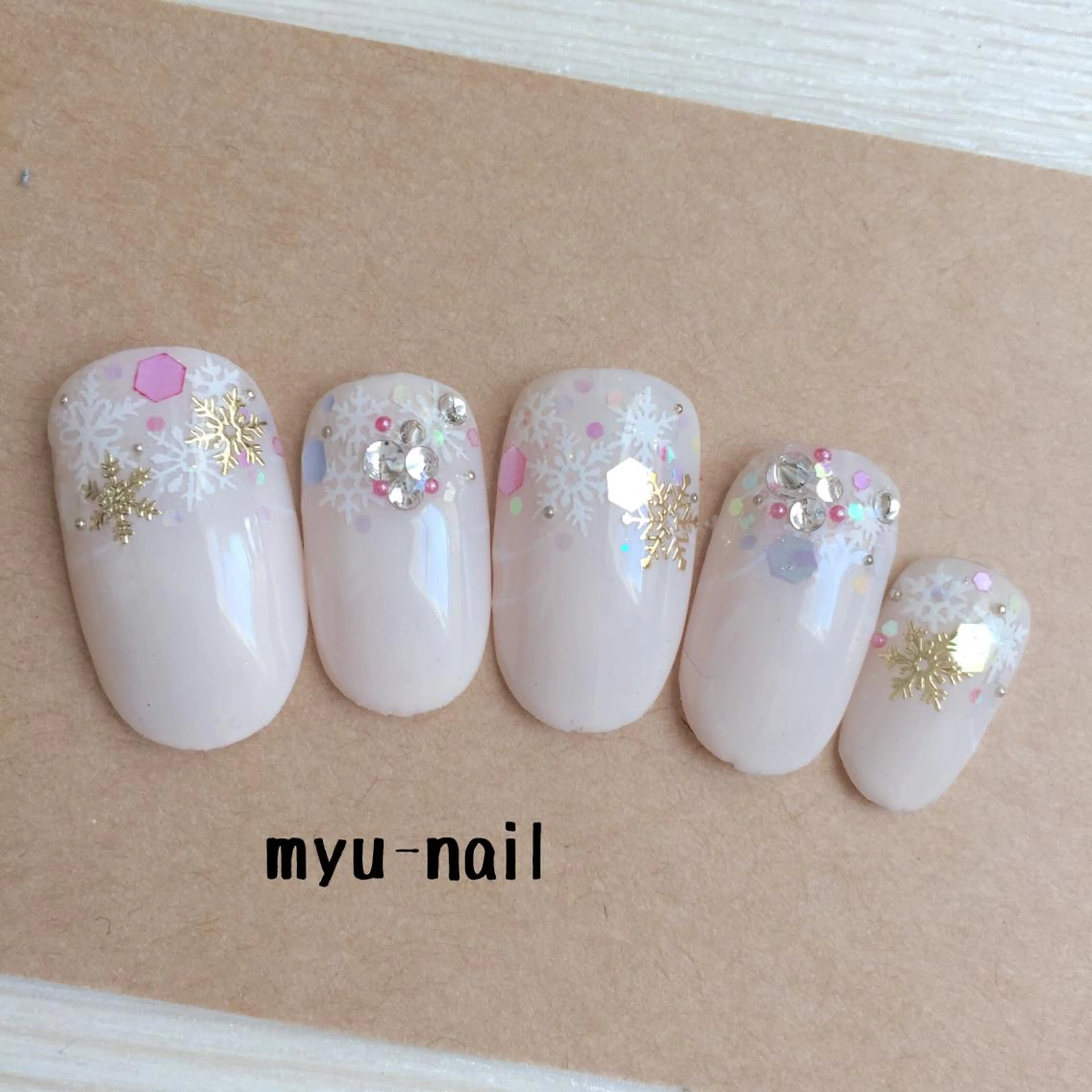 ネイル ネイルチップ ホームサロン myu-nailのネイルデザイン