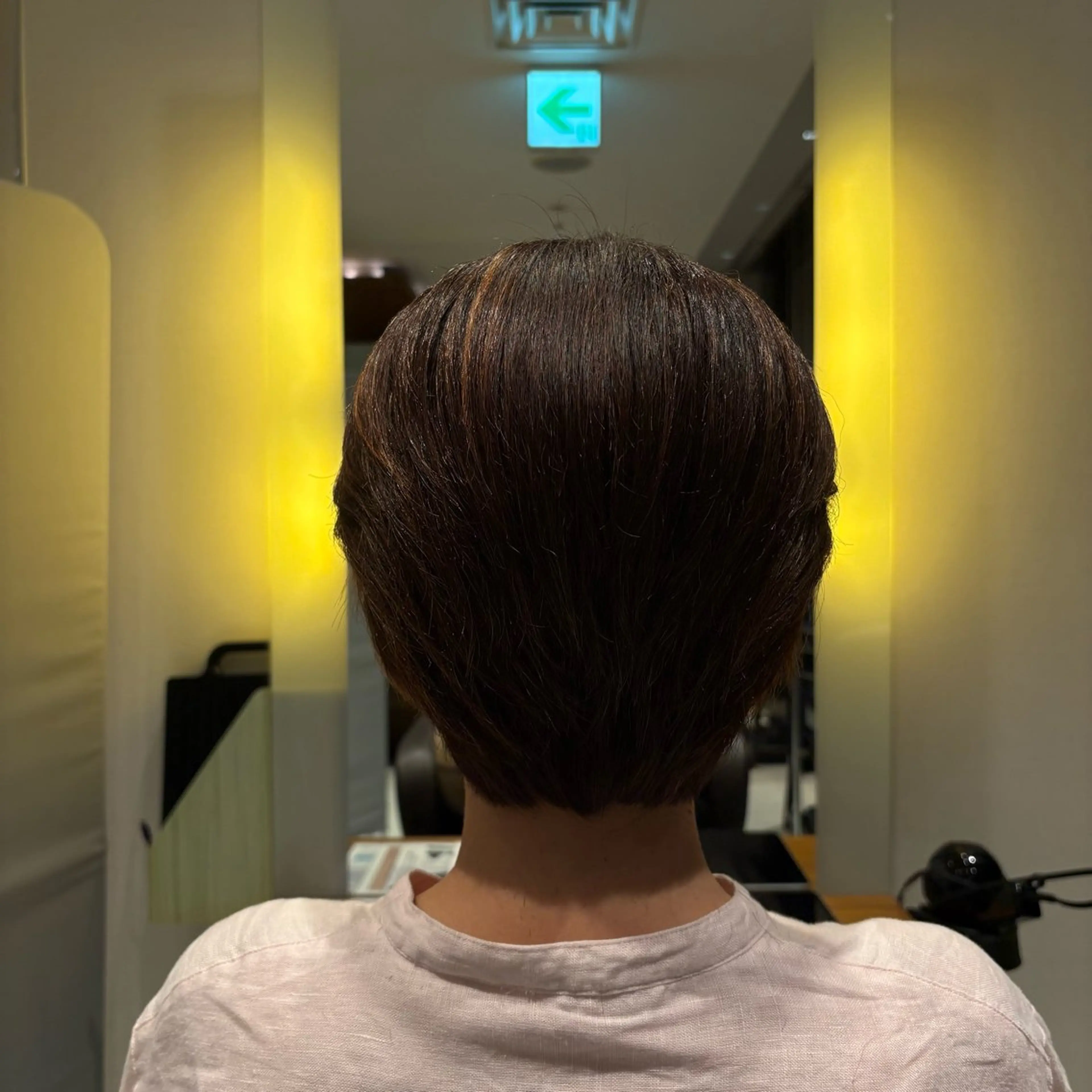 ショート 森田 玲央のヘアスタイル