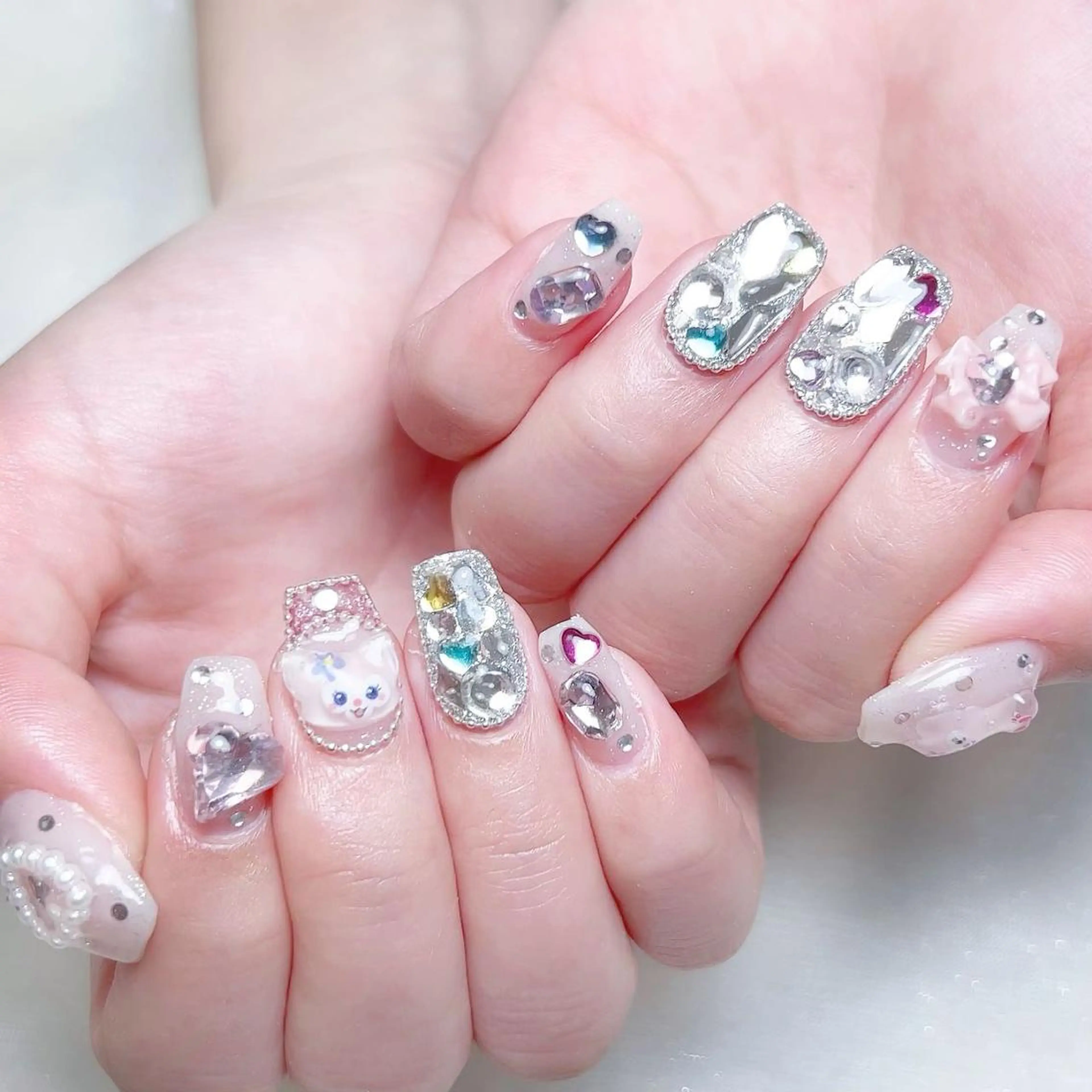 ネイル ハンドネイル NAILサロン 木にいるのネイルデザイン