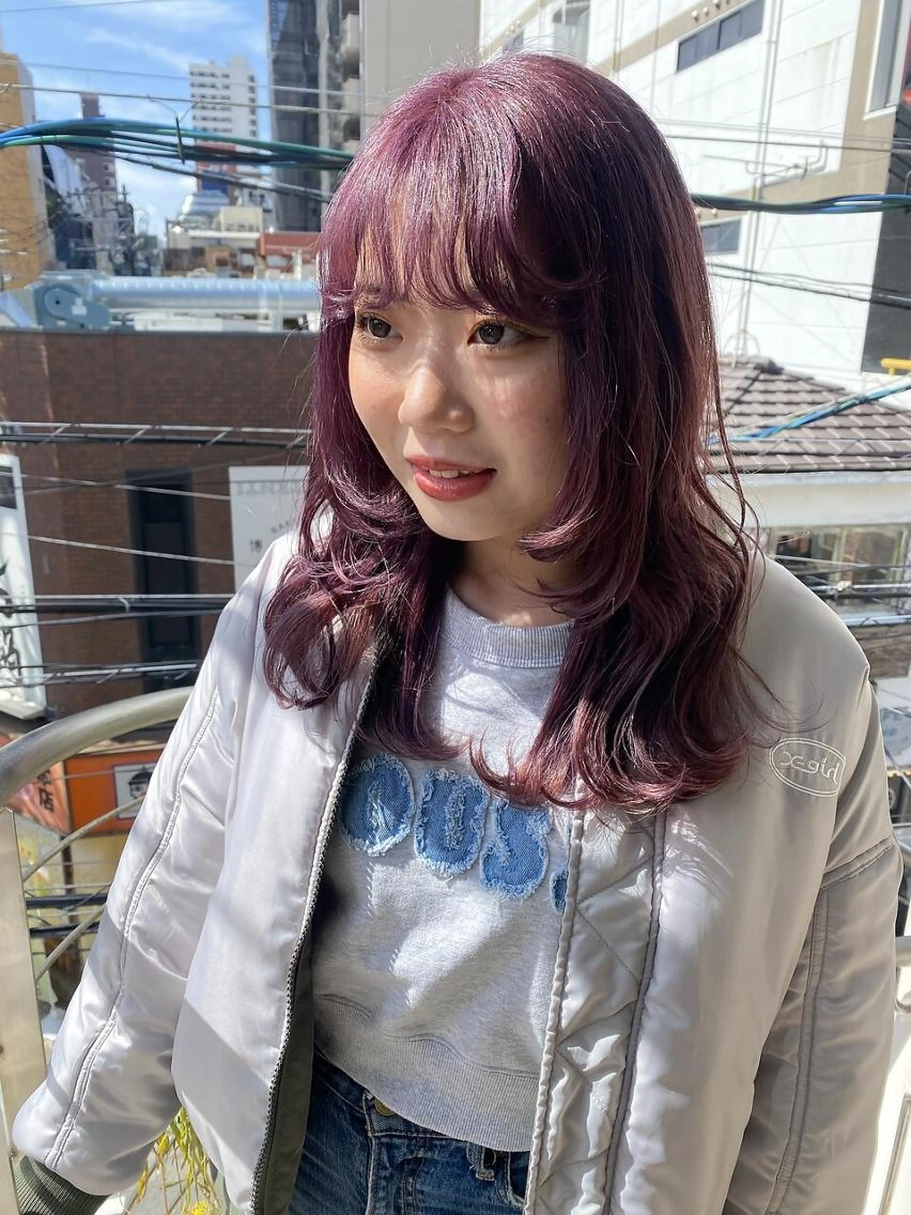 ¥15,000→¥4,000🦊当日限定🦊　カット＋カラー＋トリートメント【ブルーブラックや一時的な暗染めも◎】の写真