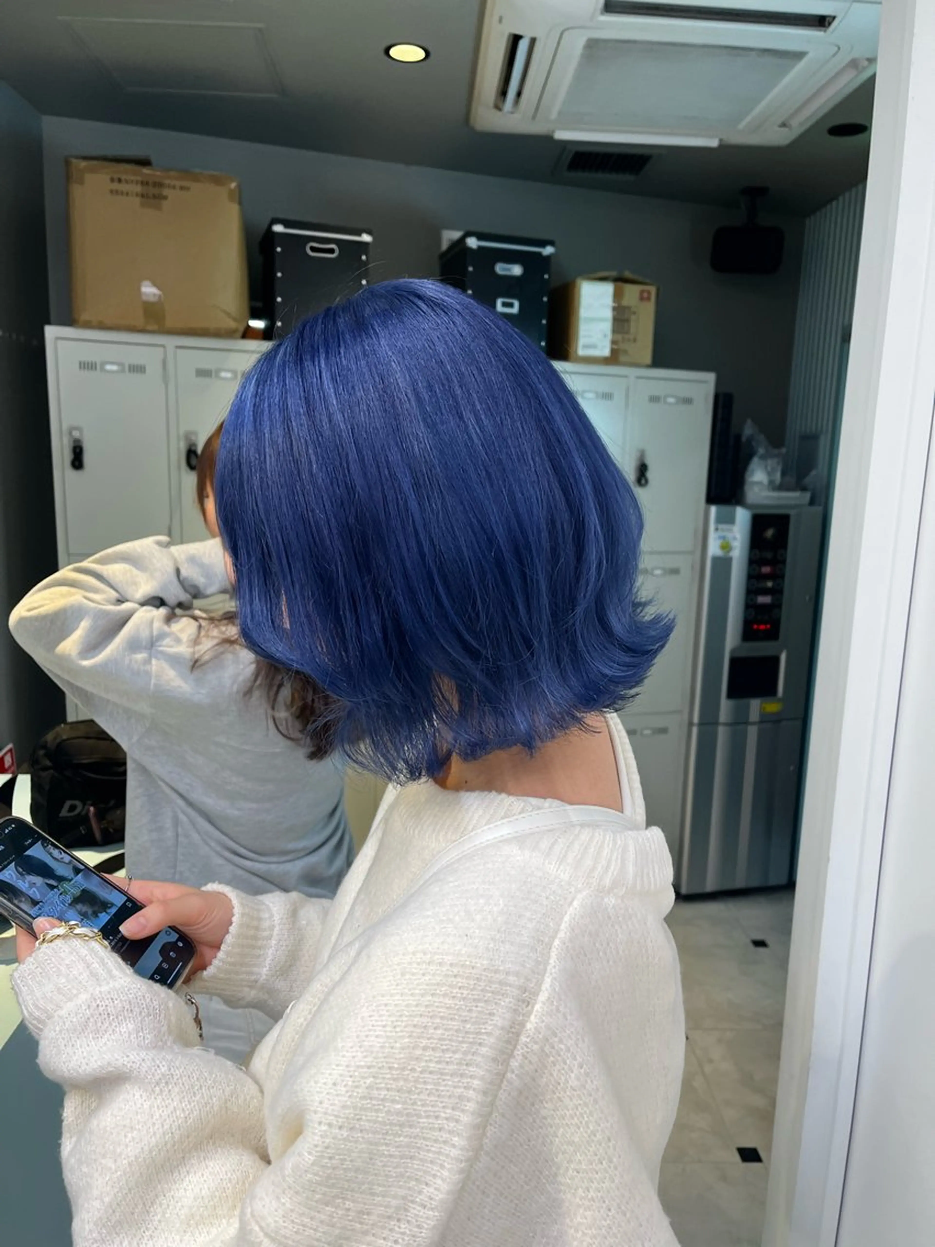 ミディアム カラー ヘアカラー トリートメント ブリーチカラー 🩵MIZUKIのヘアスタイル