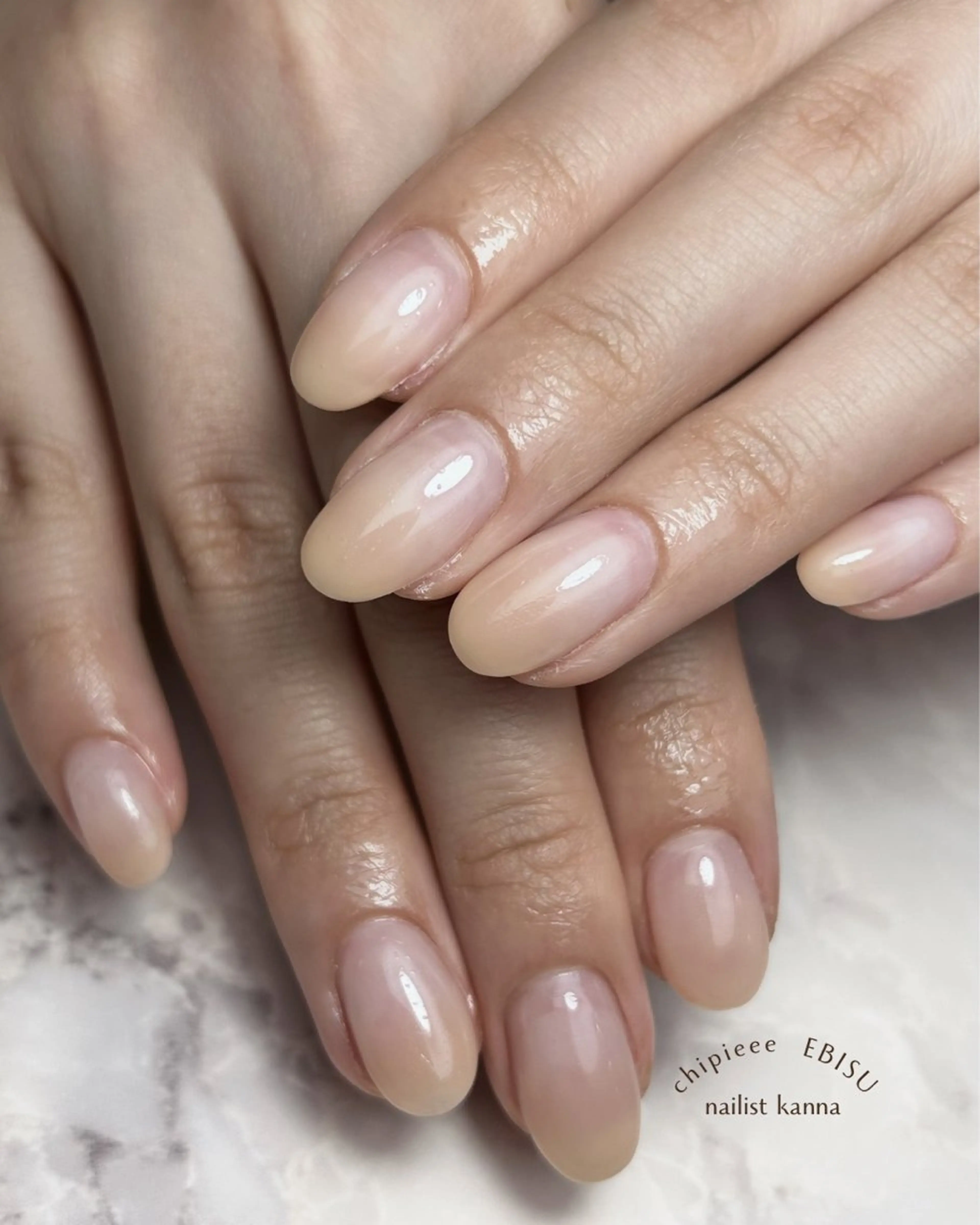 ネイル ハンドネイル フットネイル chipieee EBISUkannaのネイルデザイン