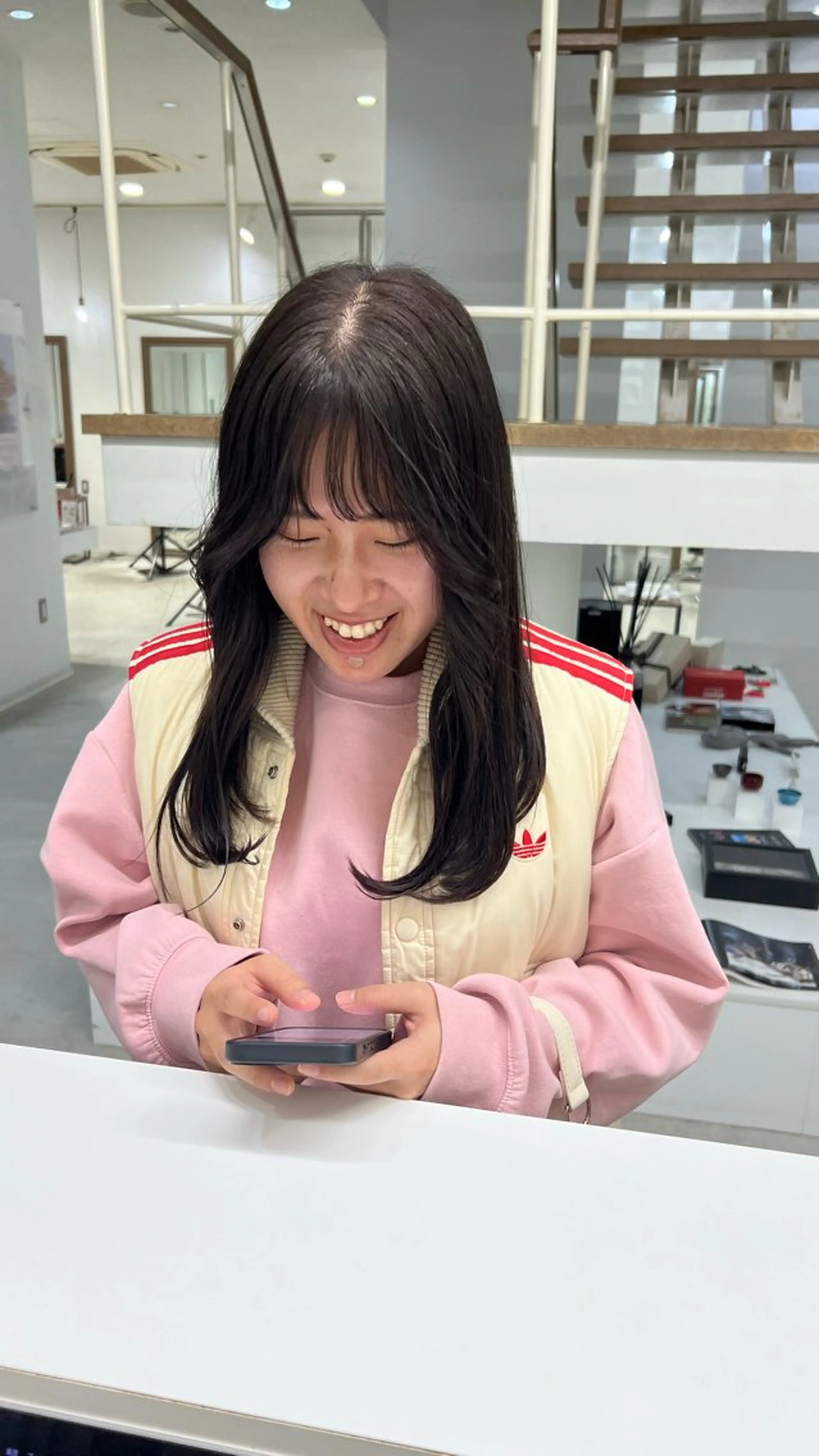 ロング 中山 ひなたのヘアスタイル