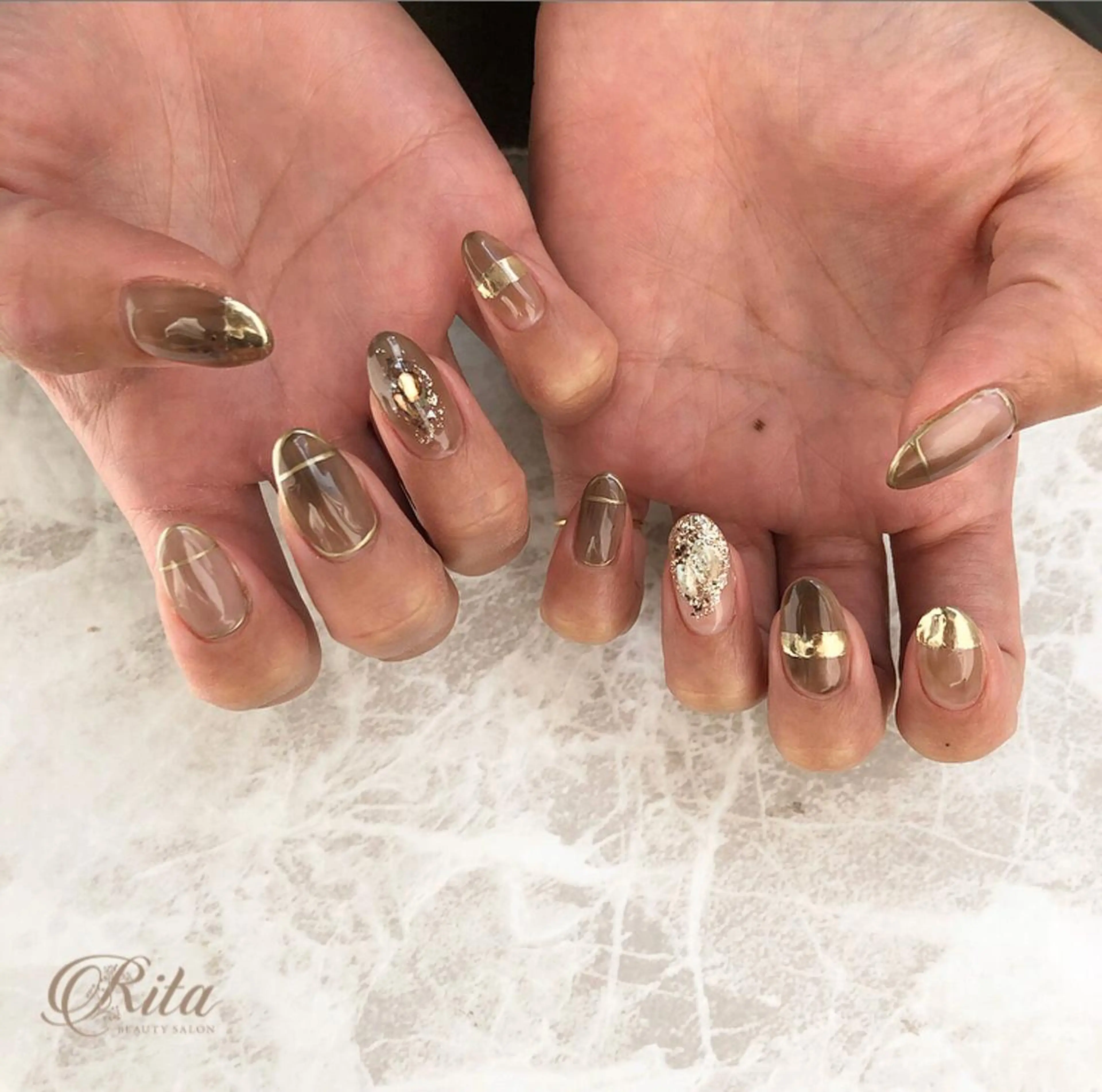 ネイル Rio 𓍼のネイルデザイン