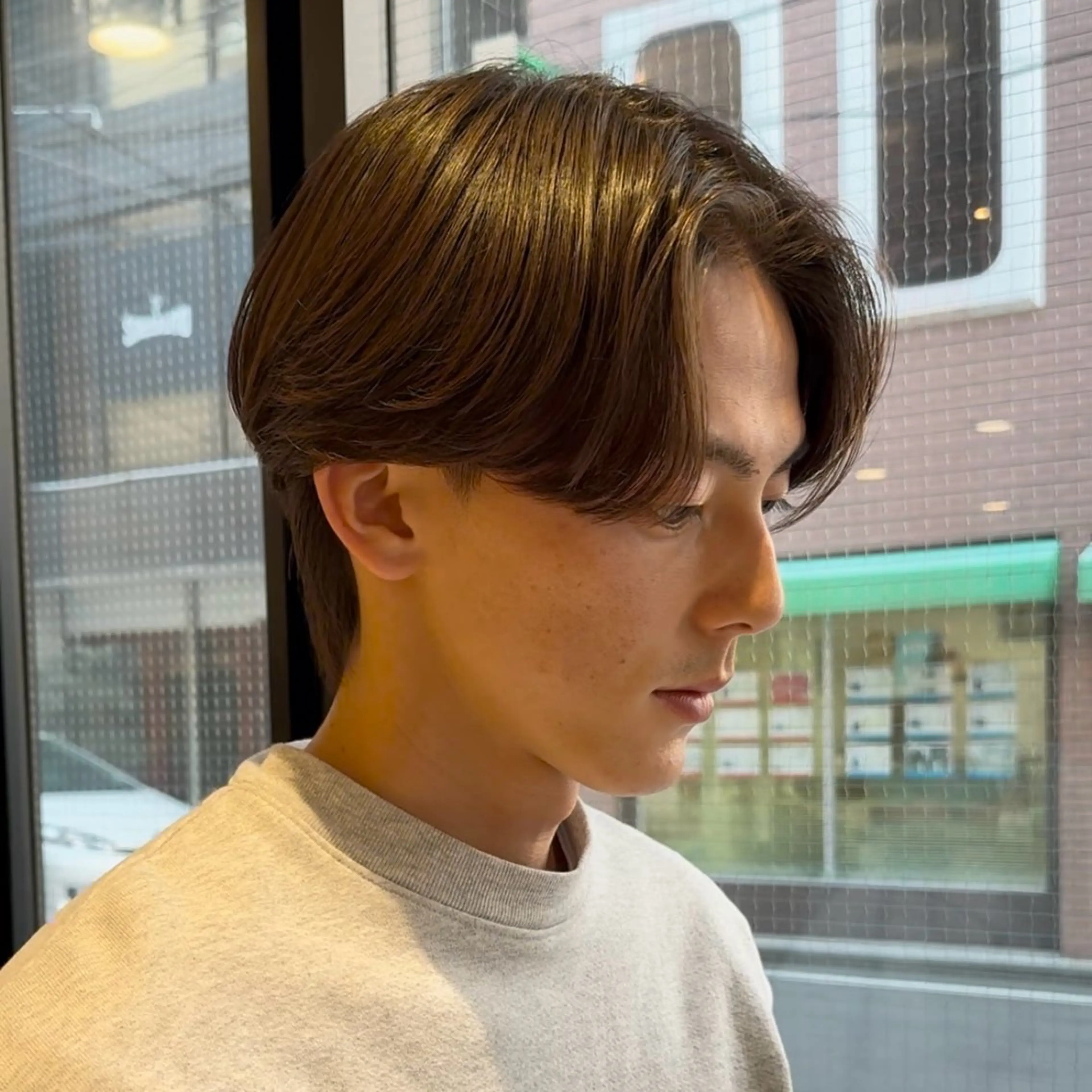 パーマ メンズ フェザー/ニュアンス パーマ/ryutoのヘアスタイル