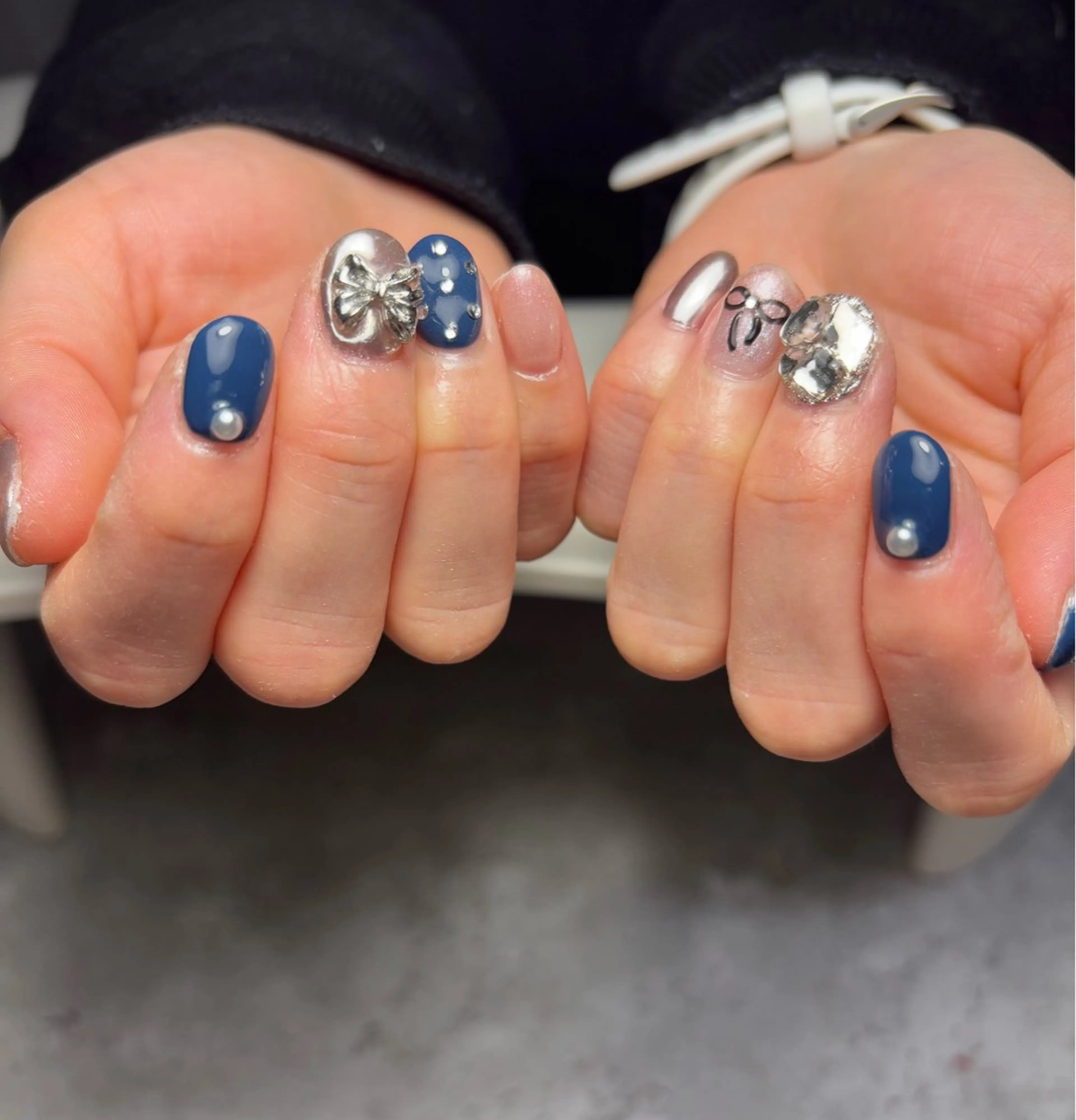ネイル ハンドネイル 大東市ネイルサロン 【KYURA】ｷｭﾗのネイルデザイン