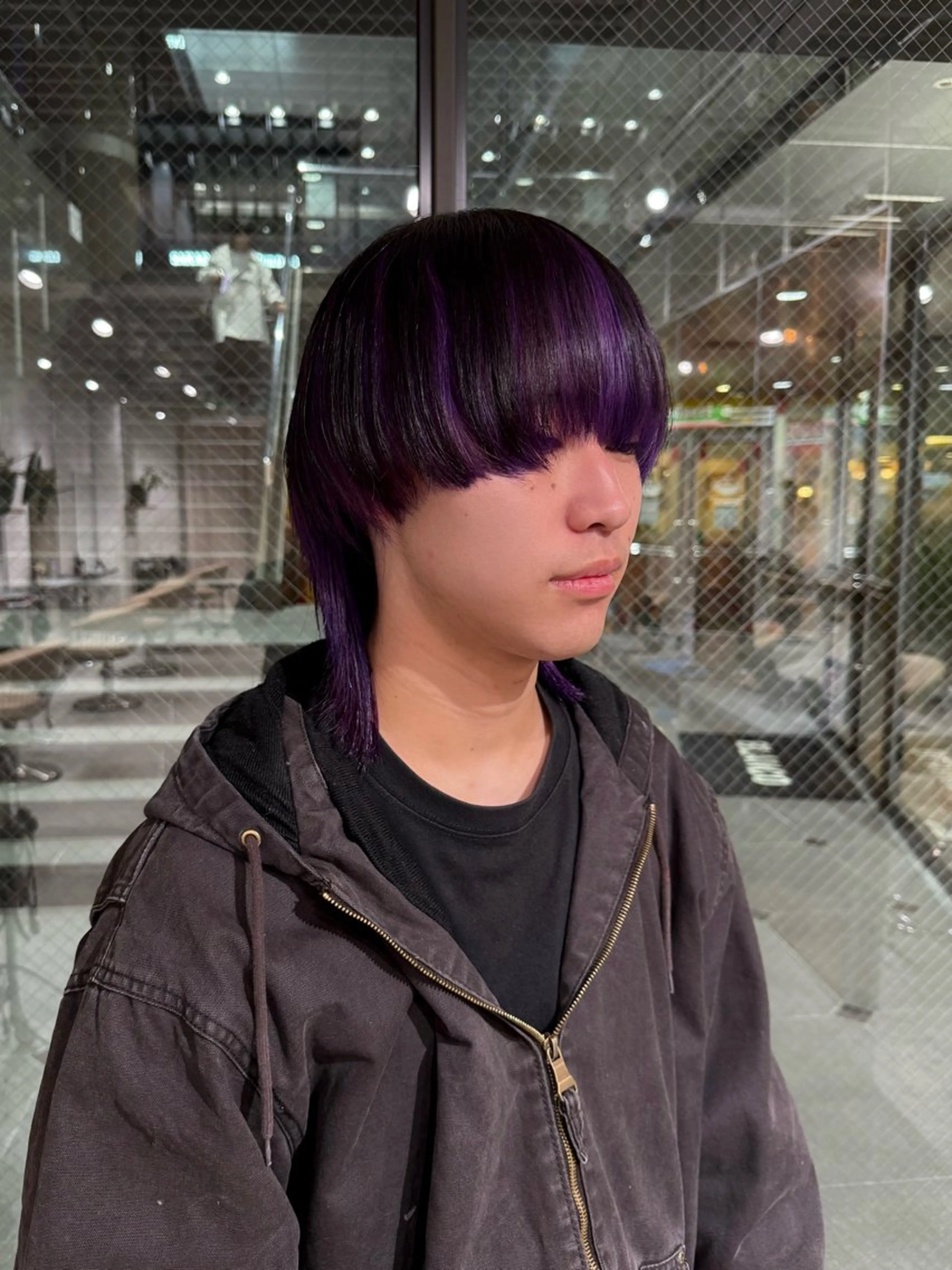 ミディアム ヘアカラー ユイナ/ハイトーン /透明感カラー🫧のヘアスタイル