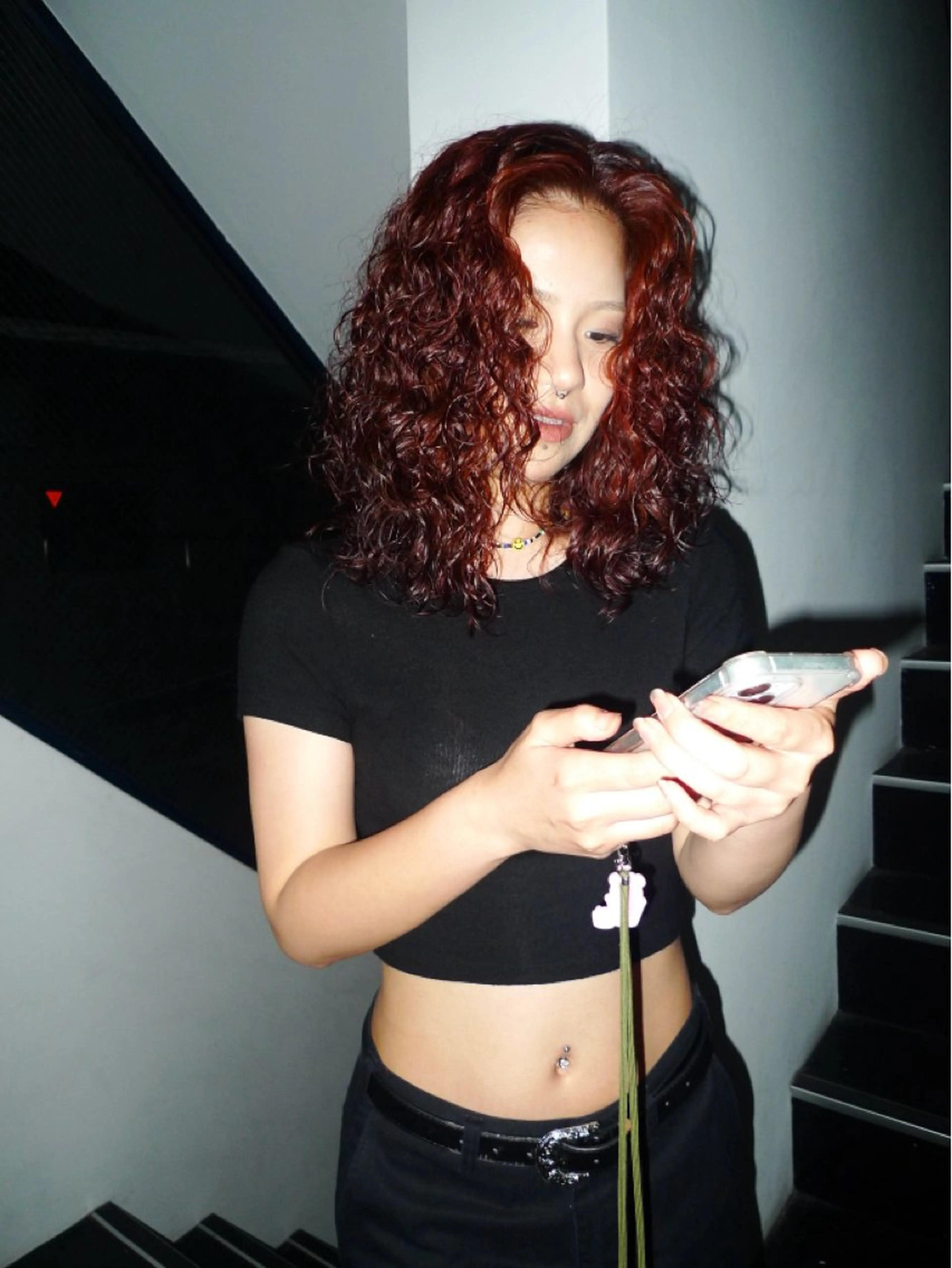 セミロング カラー ファッションに 溶け込むstyleのヘアスタイル