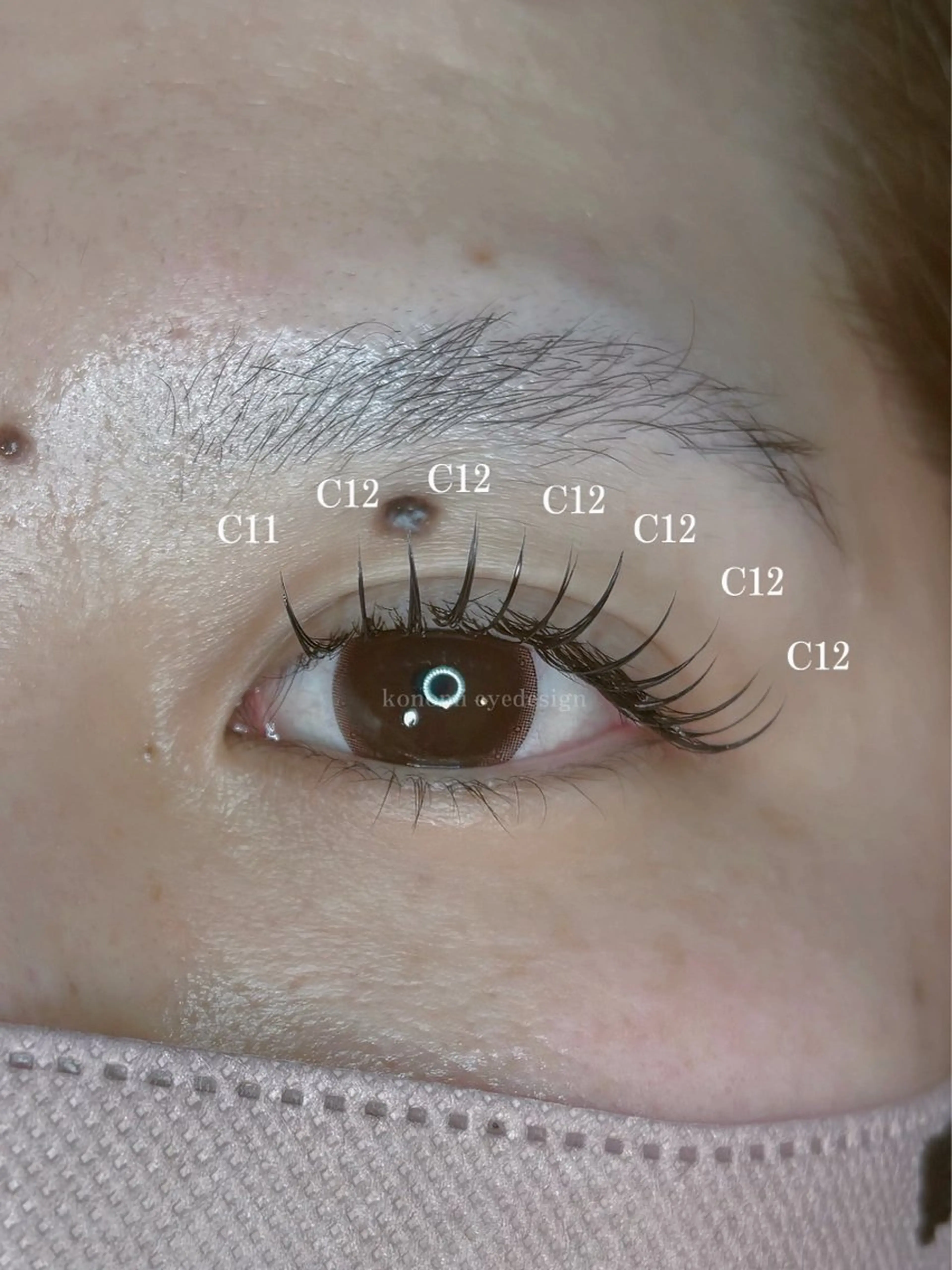 マツエク・マツパ konomi 🧁 神戸三宮のマツエク・マツパデザイン