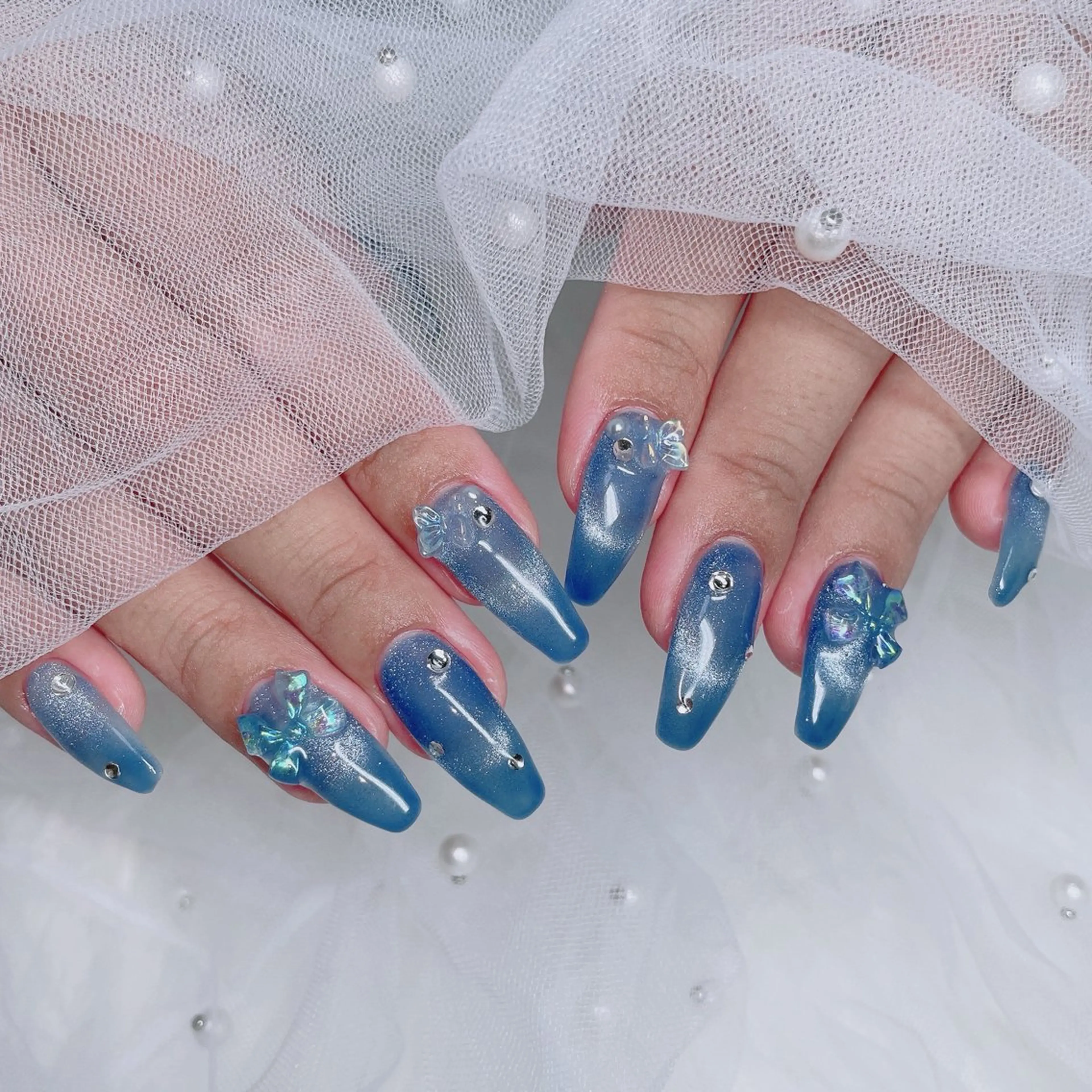 ❤︎マグネットネイル❤︎オフなしの写真